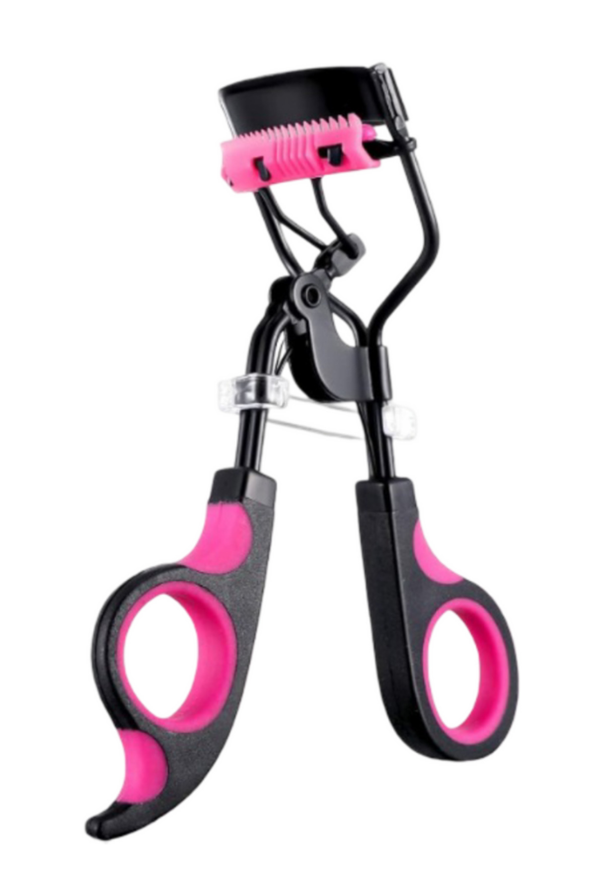 Kirpik Kıvırıcı & Kirpik Makası Pro Eyelash Curler Makyaj Maskara Rimel Eyeliner Uyumlu Kirpik Kıvırıcı Doğal Görün — صورتی ProPinkKıvırıcı — تصویر 6 از 6