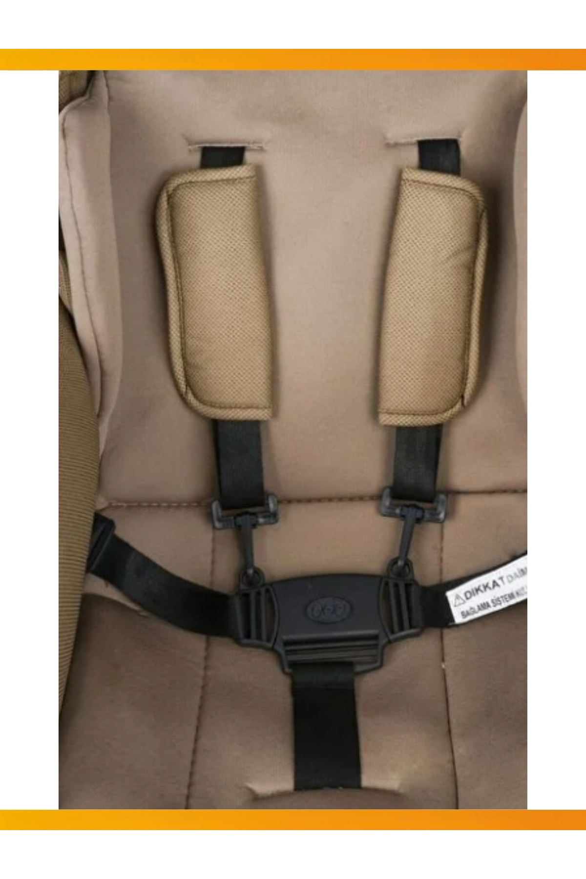 modabebekler Çift Yönlü Bebek Arabası, Tam Yatarlı, Geniş Sepetli Konforlu yağmurluk hediyeli fotoğrafı 3 (önizleme)