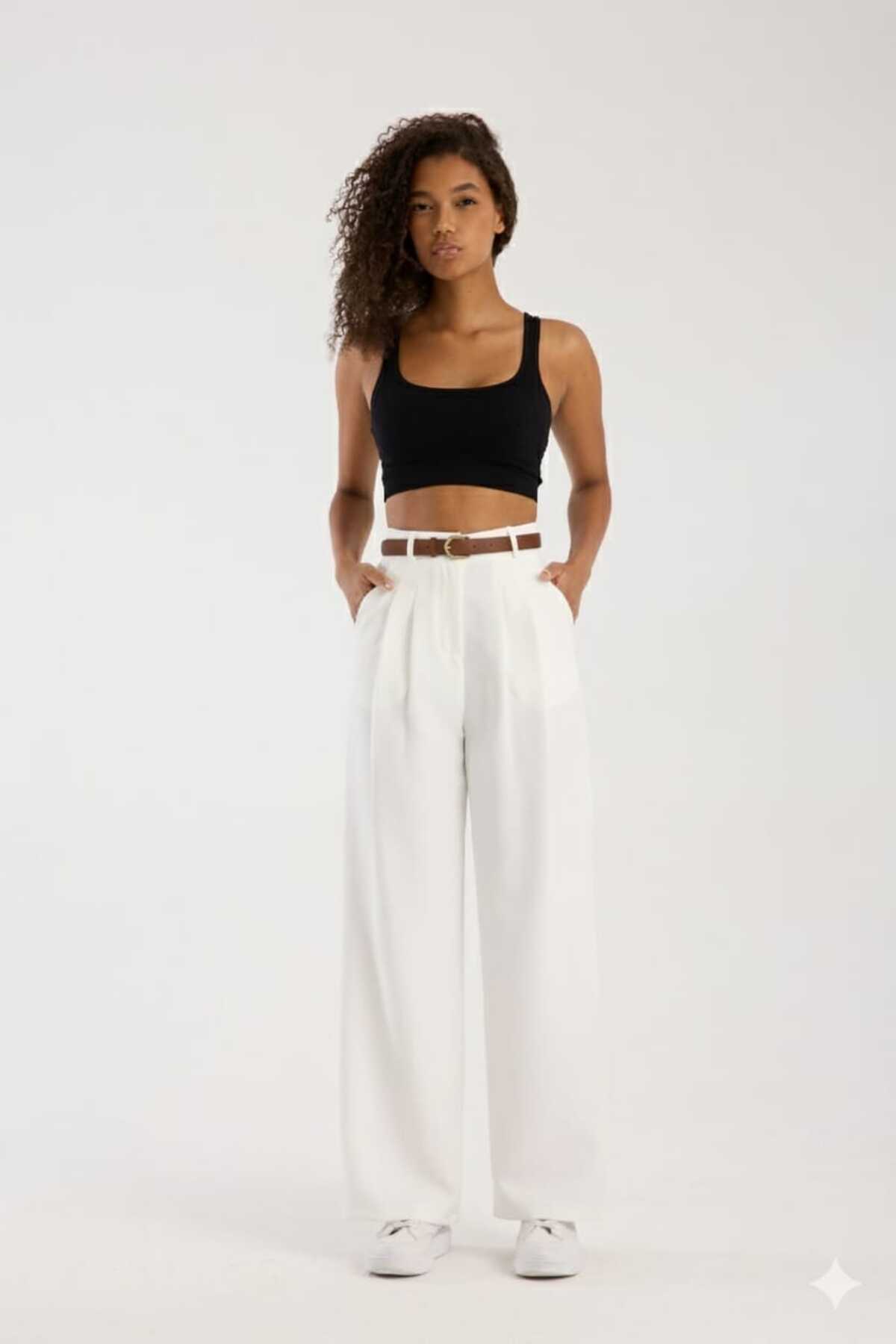 LAVA FASHION  Bu yüksek belli pantolonlar başarılı kadınlar için tasarlanmıştır. - Görsel 7