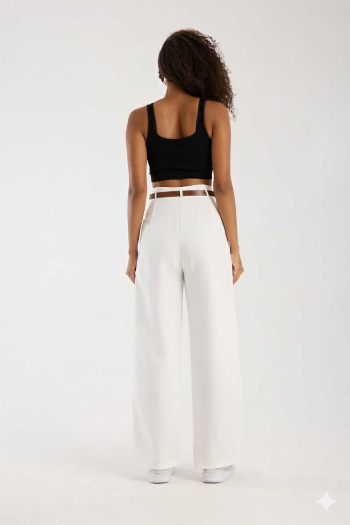 LAVA FASHION  Bu yüksek belli pantolonlar başarılı kadınlar için tasarlanmıştır. - Görsel 4