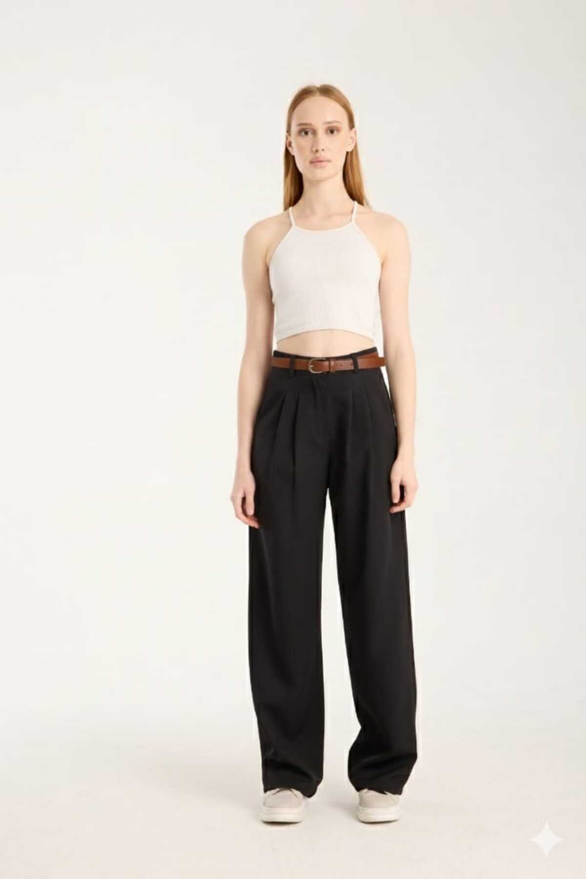 LAVA FASHION  Bu yüksek belli pantolonlar başarılı kadınlar için tasarlanmıştır. - Görsel 3