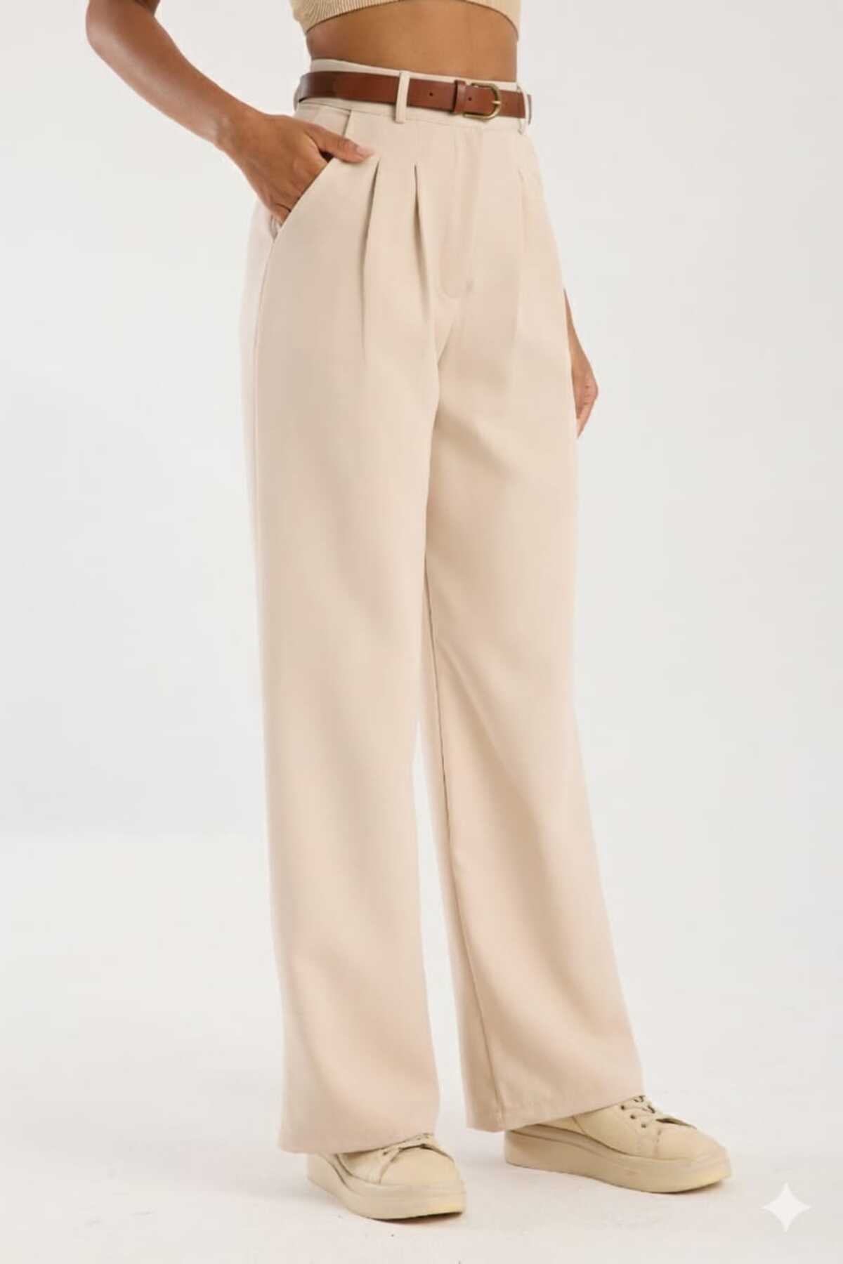 LAVA FASHION  Bu yüksek belli pantolonlar başarılı kadınlar için tasarlanmıştır. - Görsel 4