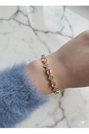 Berzey Jewellery Rosa Diamond Xuping Bileklik