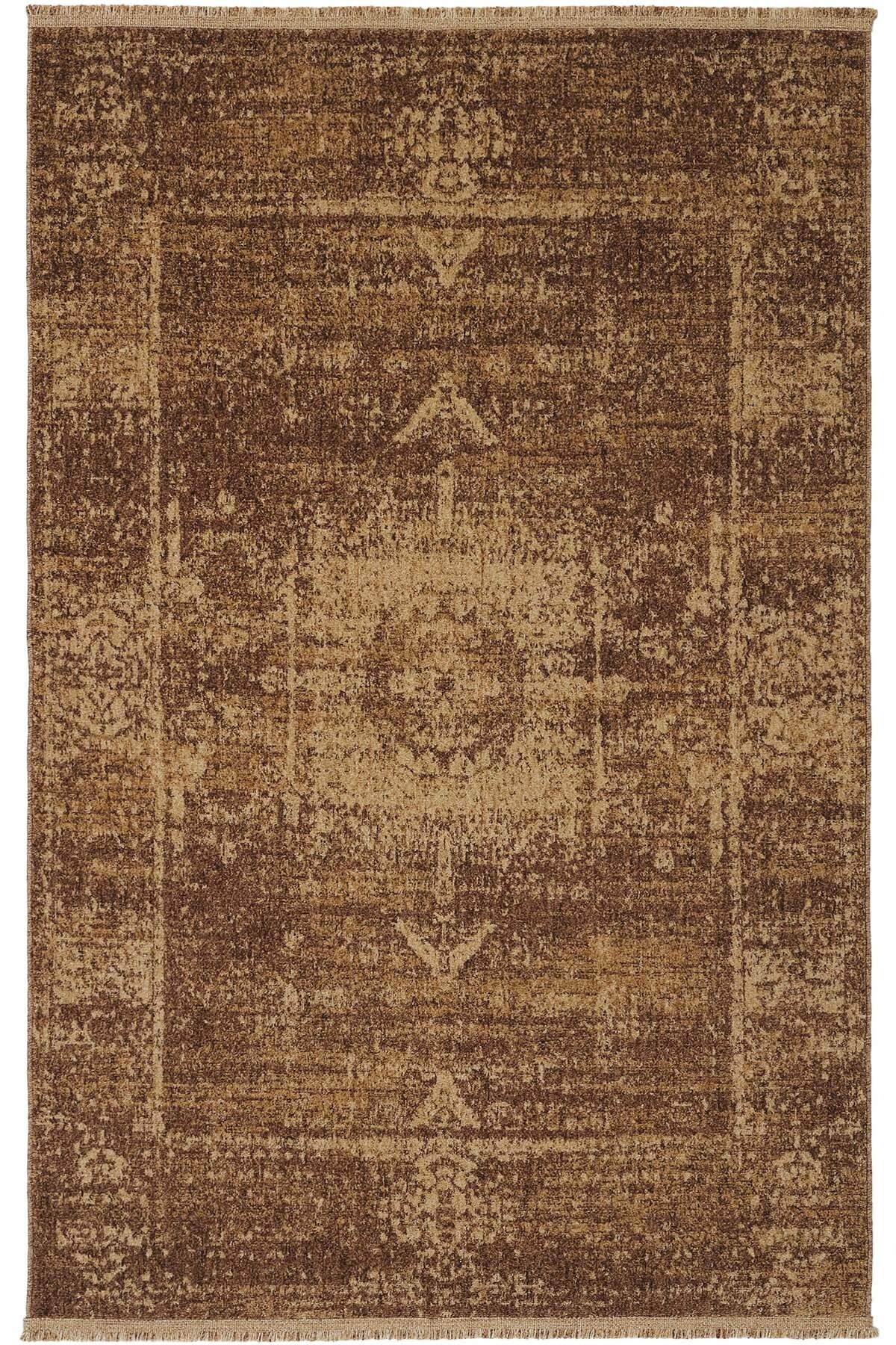 Zerina Brown Soft Cotton Sole Machine Four Seasons Aging Decor Home Living Room Living Room Rug