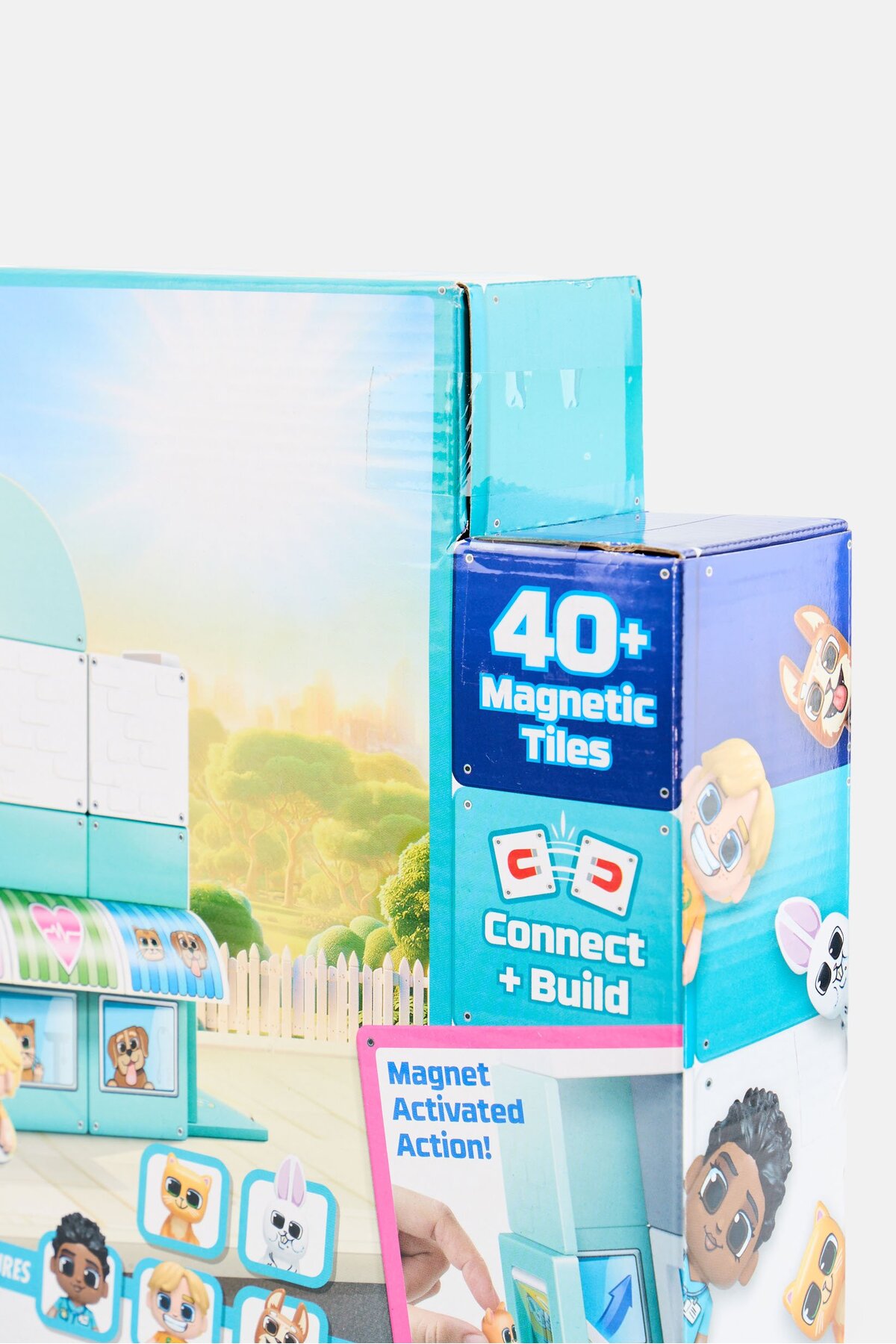 ست ساخت‌وساز کاشی کلینیک و نجات حیوانات خانگی