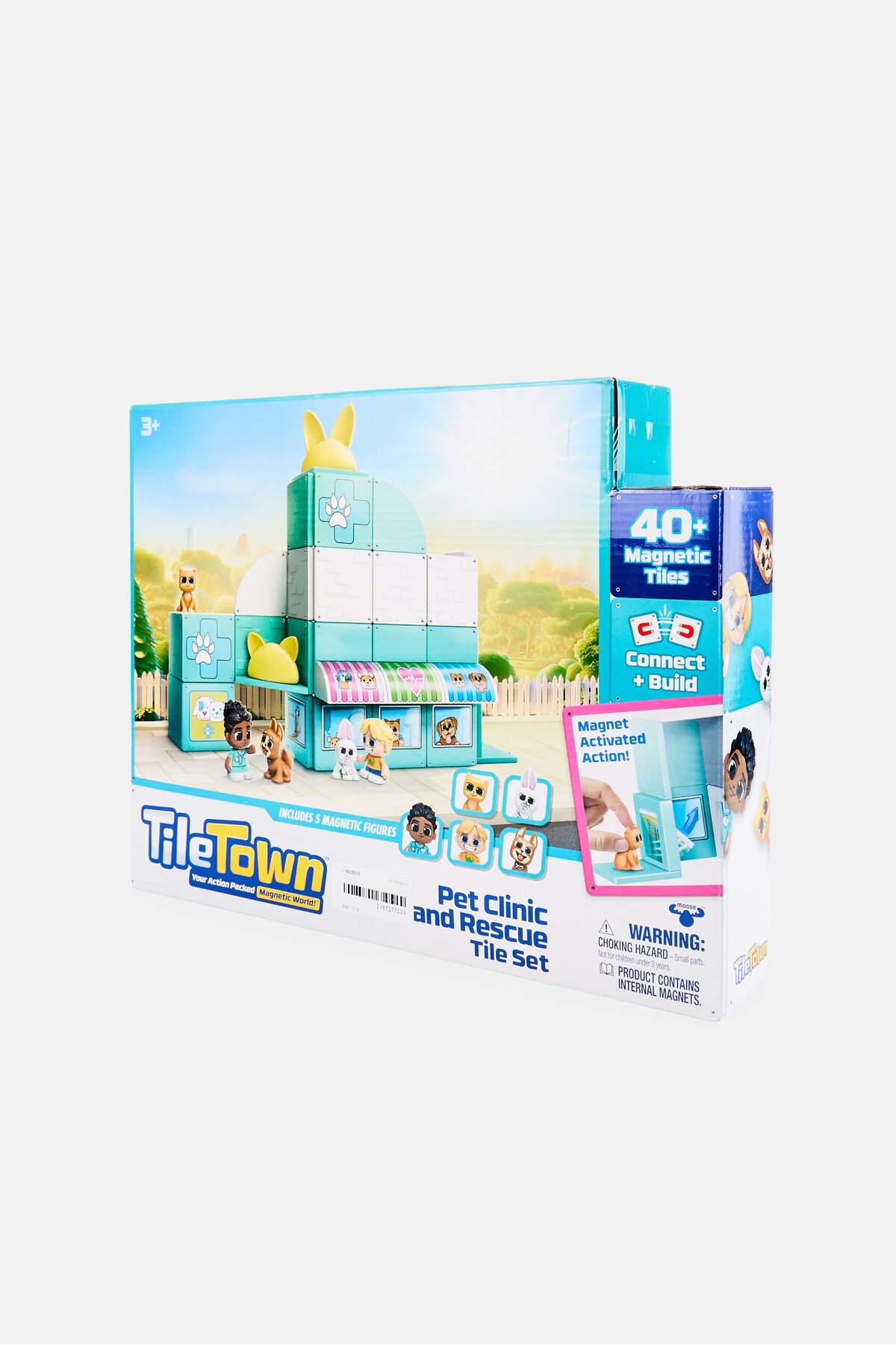 ست ساخت‌وساز کاشی کلینیک و نجات حیوانات خانگی