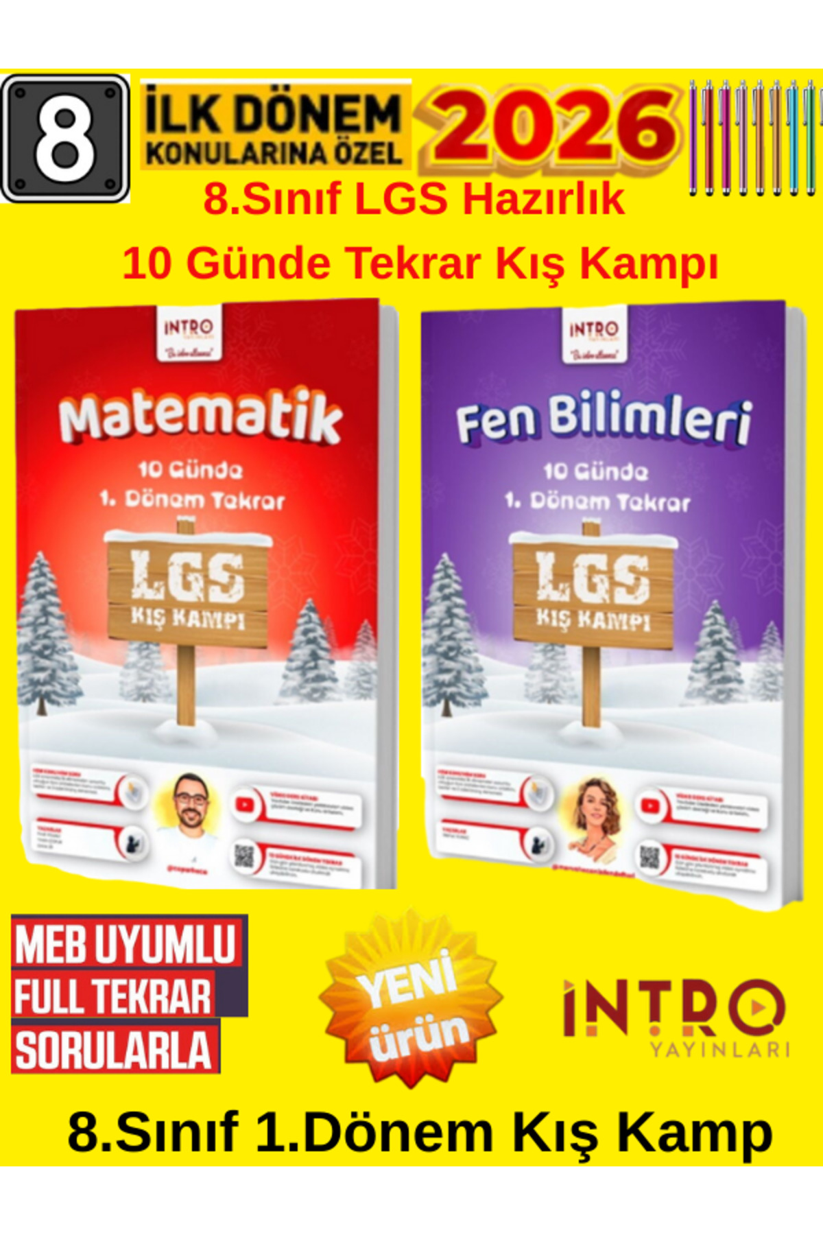 Mozaik Yayınları İntro Yayınları 2026 8.Sınıf Lgs Hazırlık