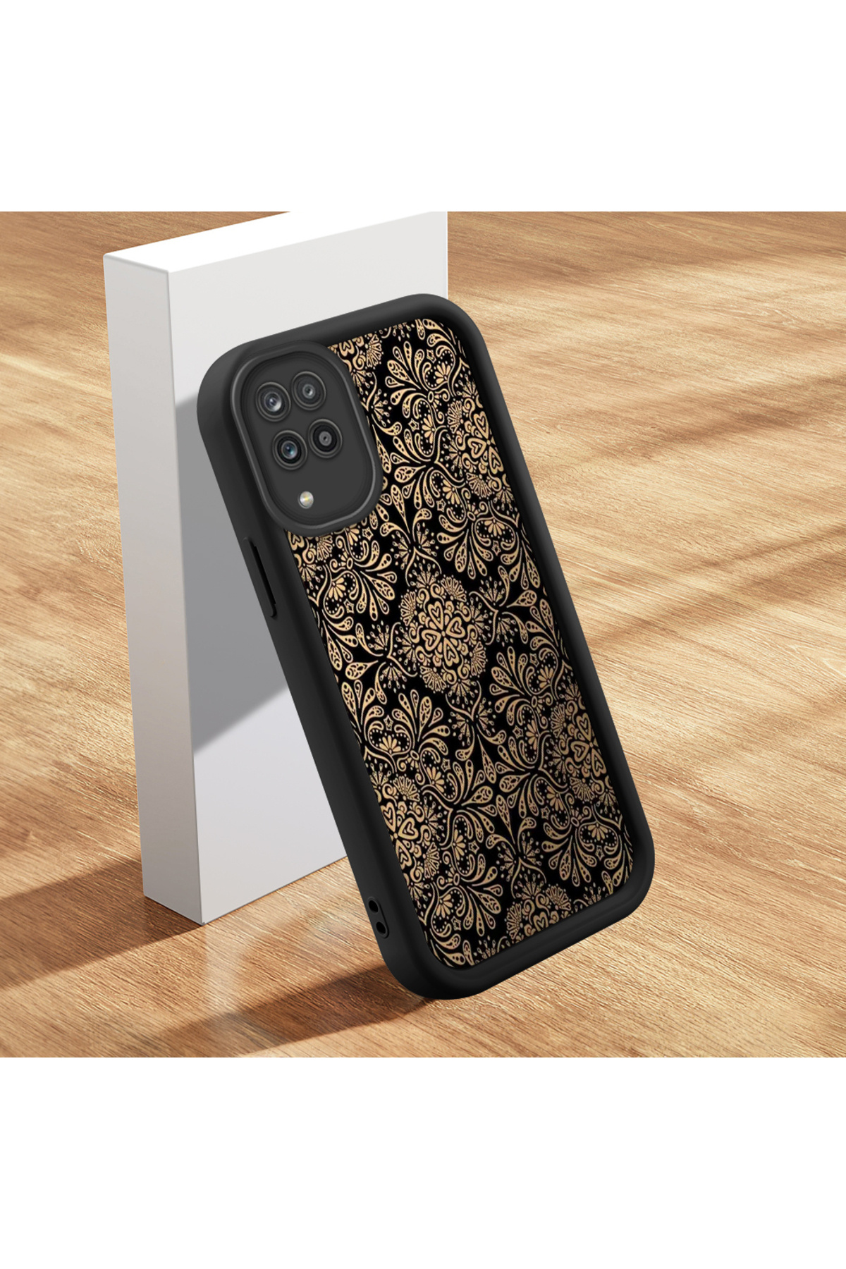 Samsung Galaxy A12/M12 Compatible Soft Silicone Phone Case Anti Fall Texture