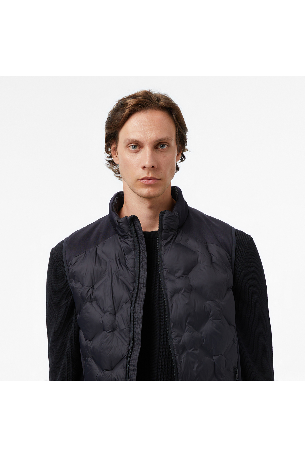 Nautica  Erkek Siyah Regular Fit Yelek - Görsel 4