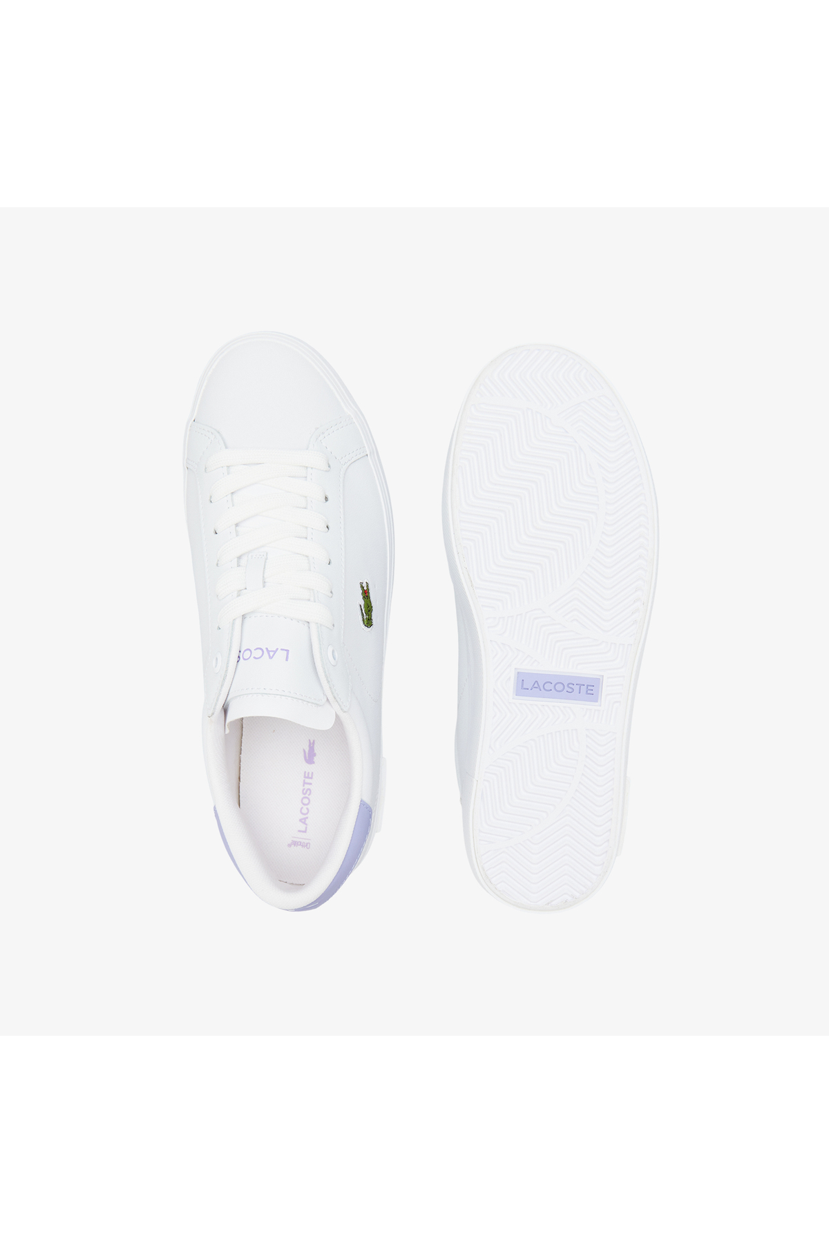 Lacoste Powercourt Kadın Beyaz Sneaker görsel 4