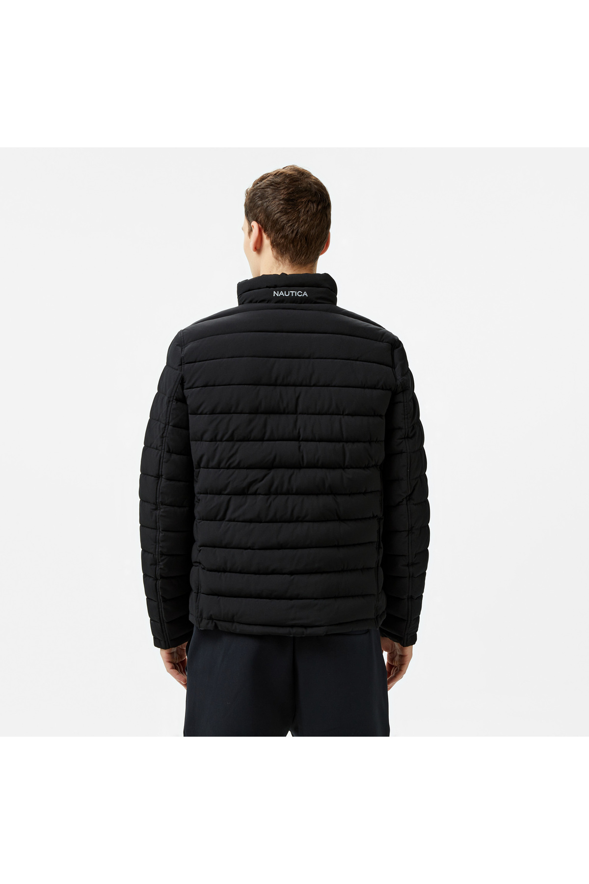 Nautica Erkek Siyah Regular Fit Çift Taraflı Mont görsel 2