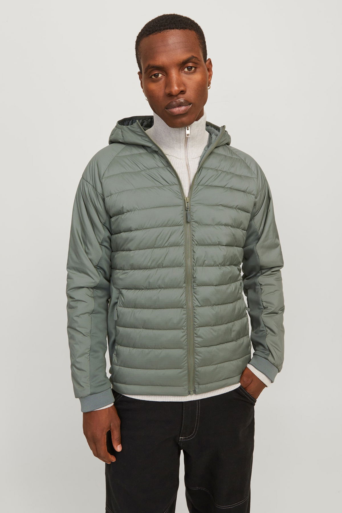کاپشن مردانه راسته آستین بلند | جک اند جونز Jack & Jones TYC1746E83D73D7E938389E00 - تصویر 3