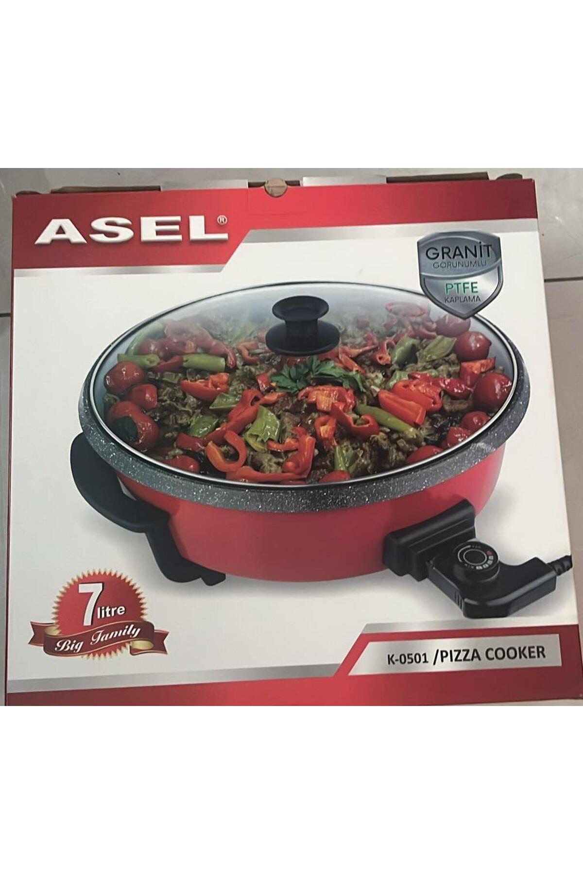 Asel Pizza Tenceresi Kızartma Kavurma Mısır Patlatma Yemek