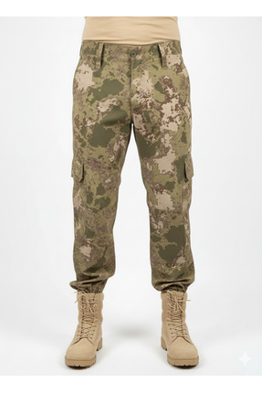 ELMAS TOUCH Outdoor ve Yeni Tsk Askeri Desenli Pantolon-Erkek Taktik Kamuflaj...