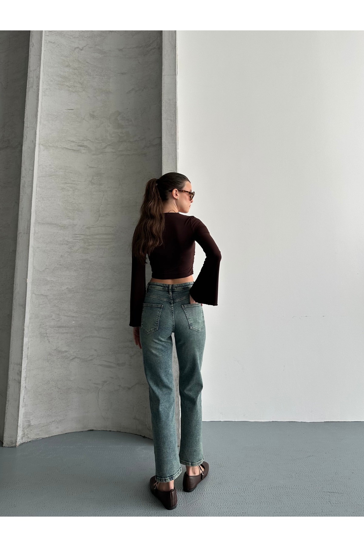 Safari  Original® Kadın Jean Tam Likralı Kot Pantolon - Görsel 6