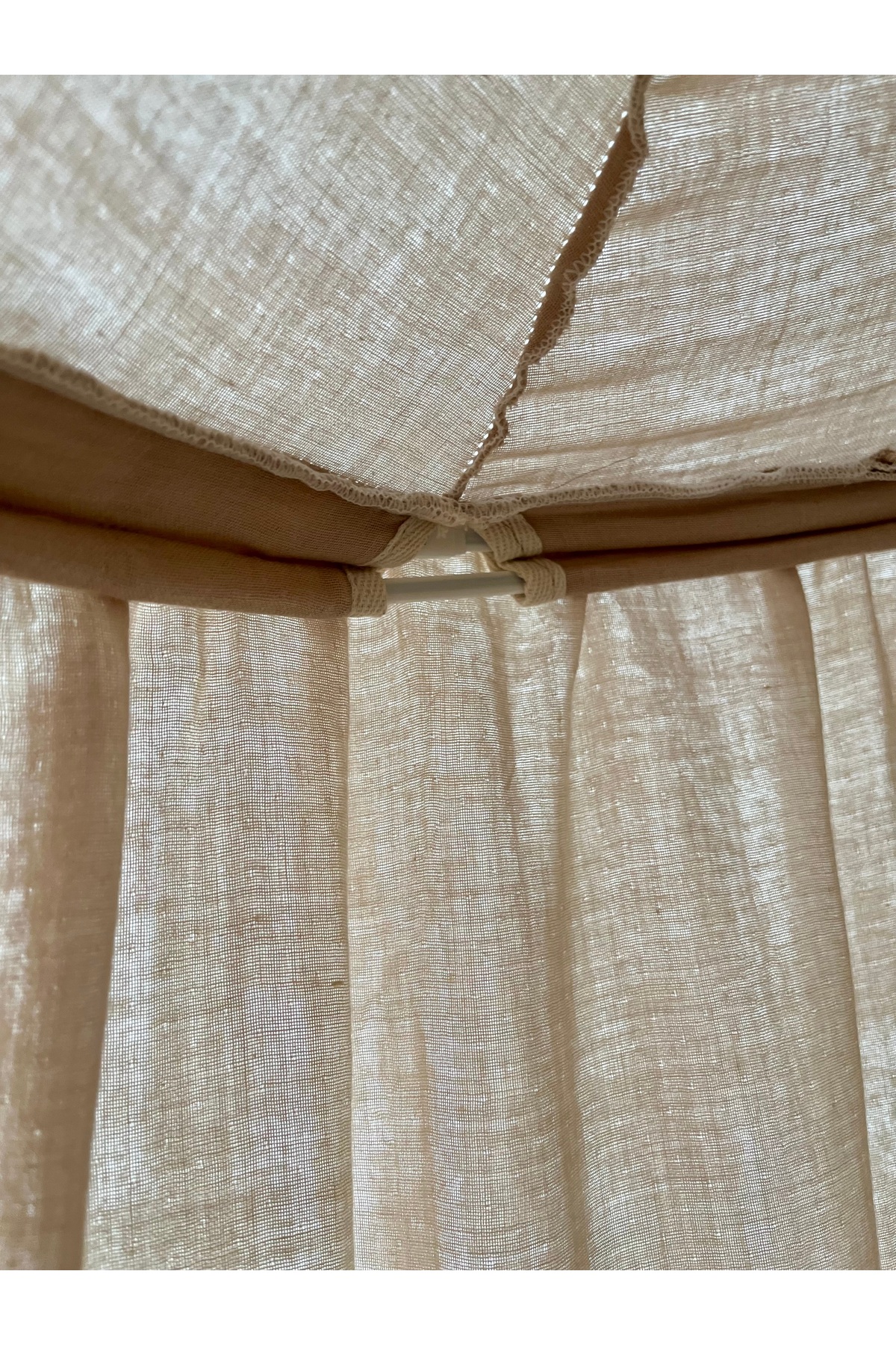 Hubb Müslin pamuk Cibinlik/ beşik cibinliği/ oyun çadırı/ okuma köşesi/ canopy fotoğrafı 4 (önizleme)