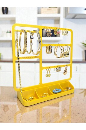 VRD 3D Baskı Dekoratif Takı Standı ve Küpe Yüzük Düzenleyici Organizer