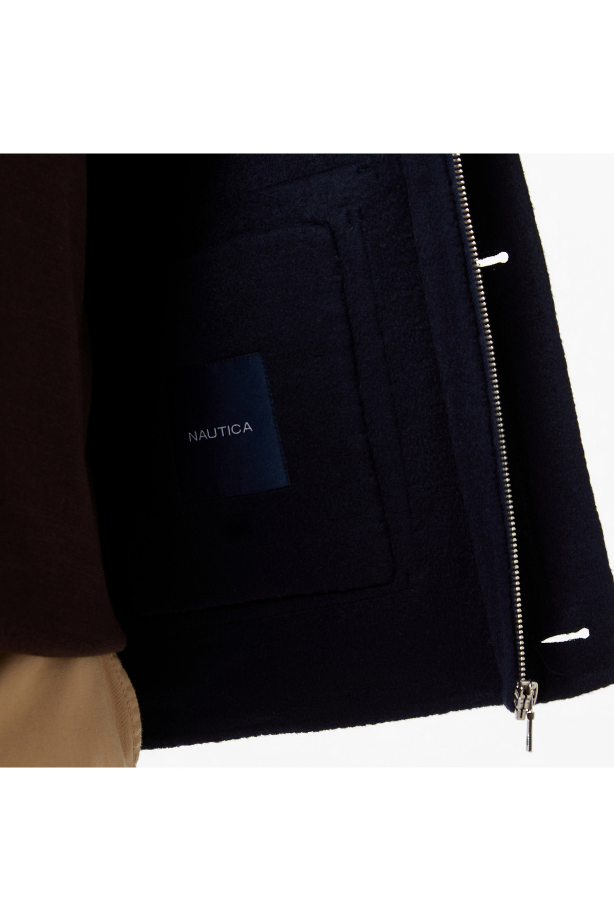 Nautica Erkek Lacivert Regular Fit Kaşe Ceket görsel 5