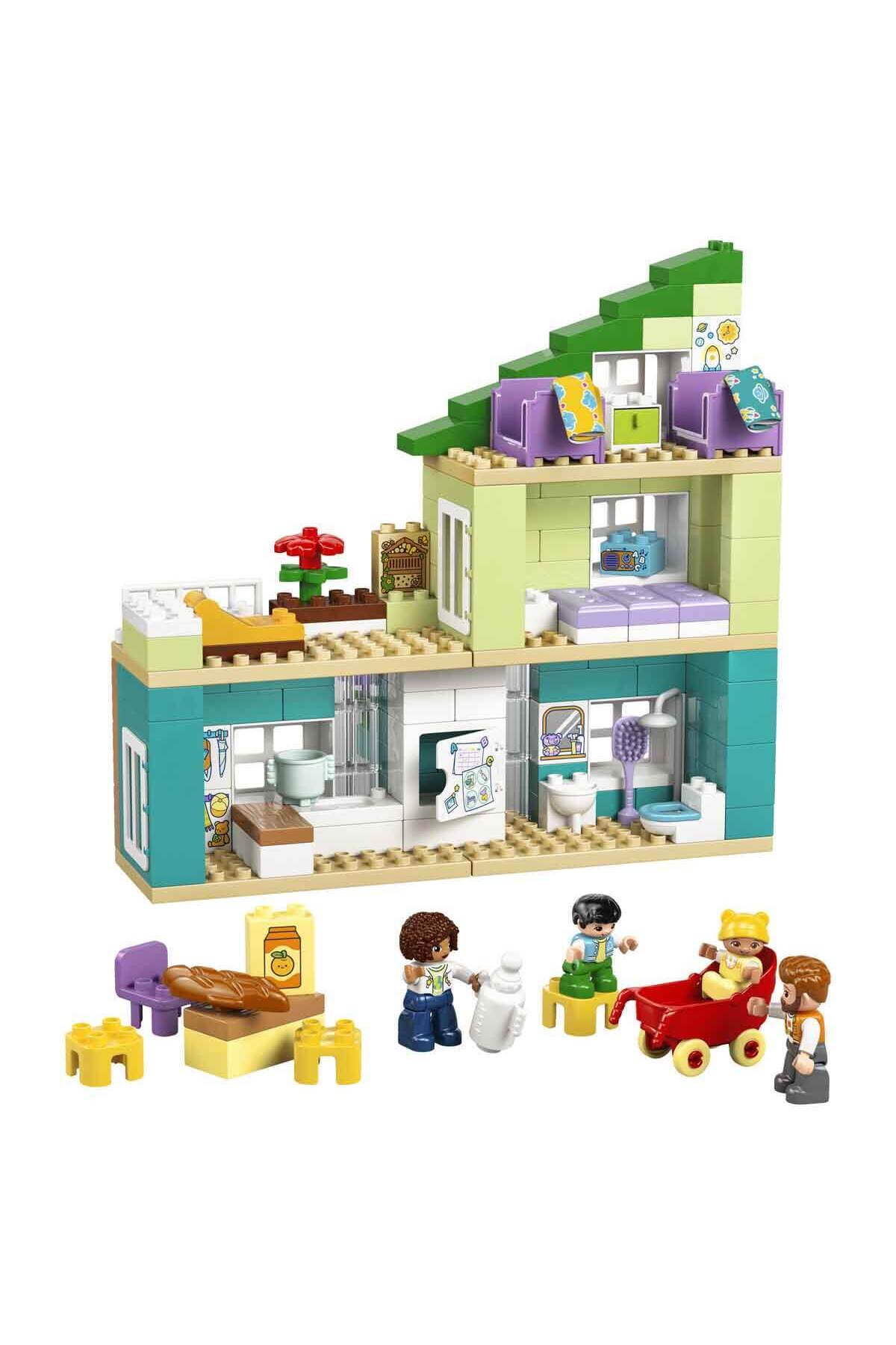 LEGO DUPLO Kasabası 3ü 1 Arada Figürlü Modern Aile Evi 10470 fotoğrafı 2 (önizleme)