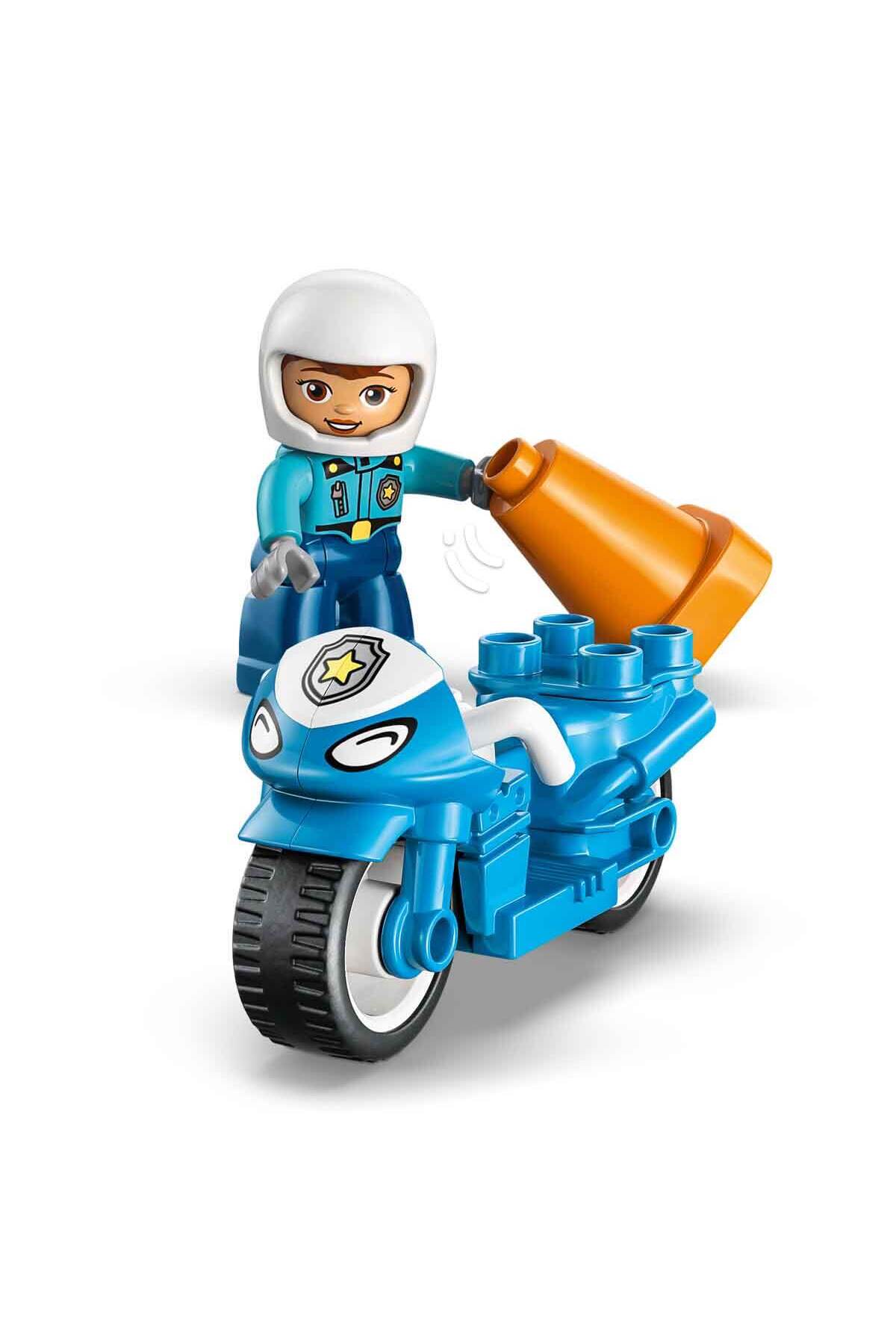 LEGO DUPLO Kasabası Mavi Polis Motosikleti 10471 fotoğrafı 6 (önizleme)