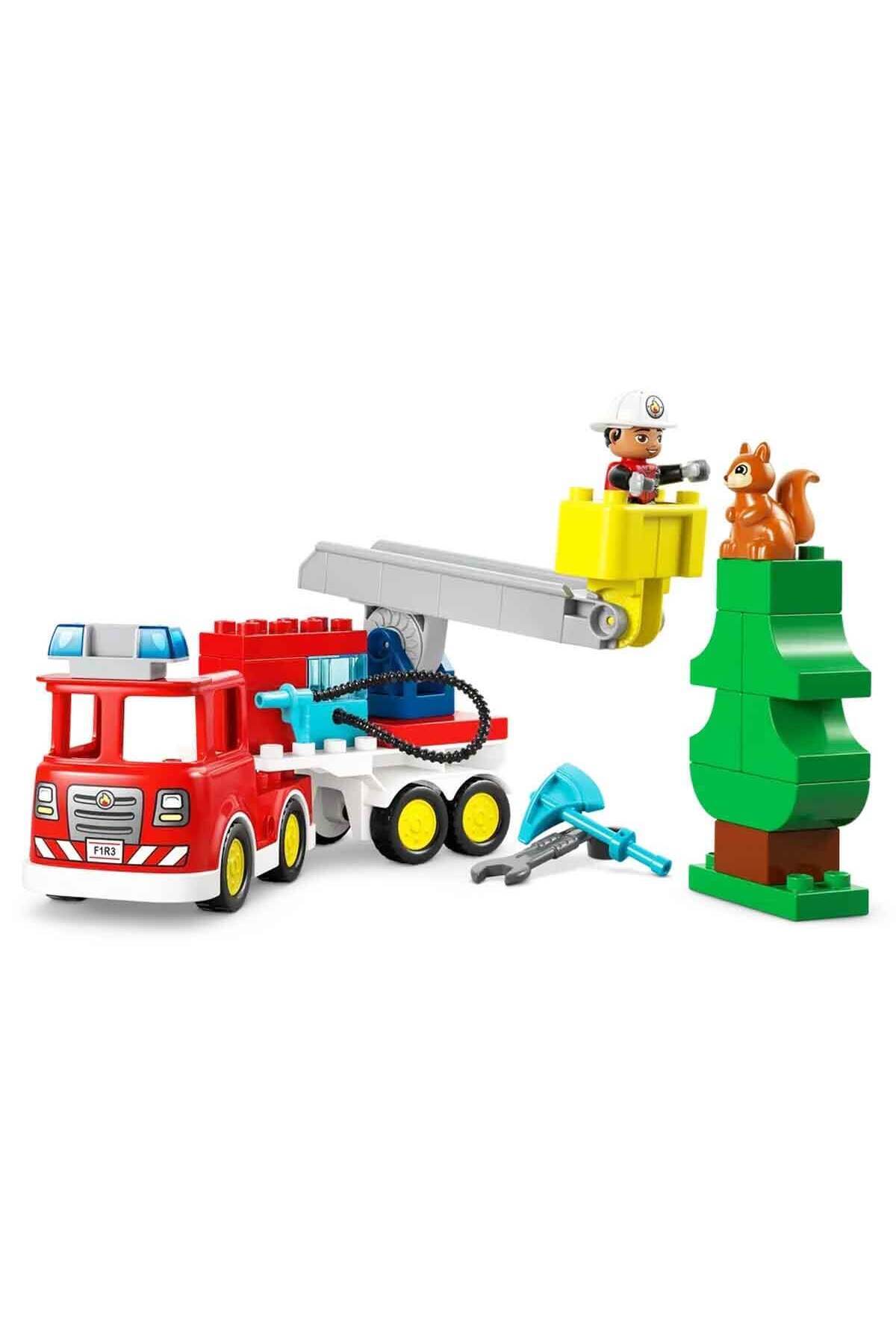 LEGO DUPLO Kasabası Hortumlu İtfaiye Aracı ve İtfaiyeci 10473 fotoğrafı 5 (önizleme)