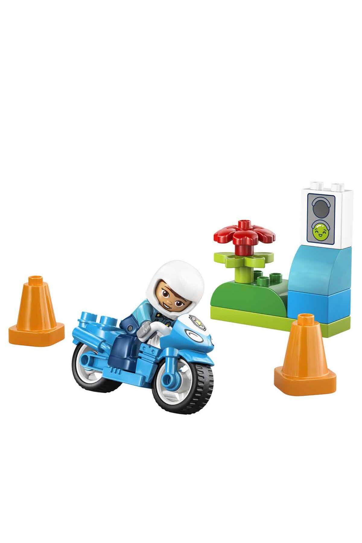 LEGO DUPLO Kasabası Mavi Polis Motosikleti 10471 fotoğrafı 2 (önizleme)