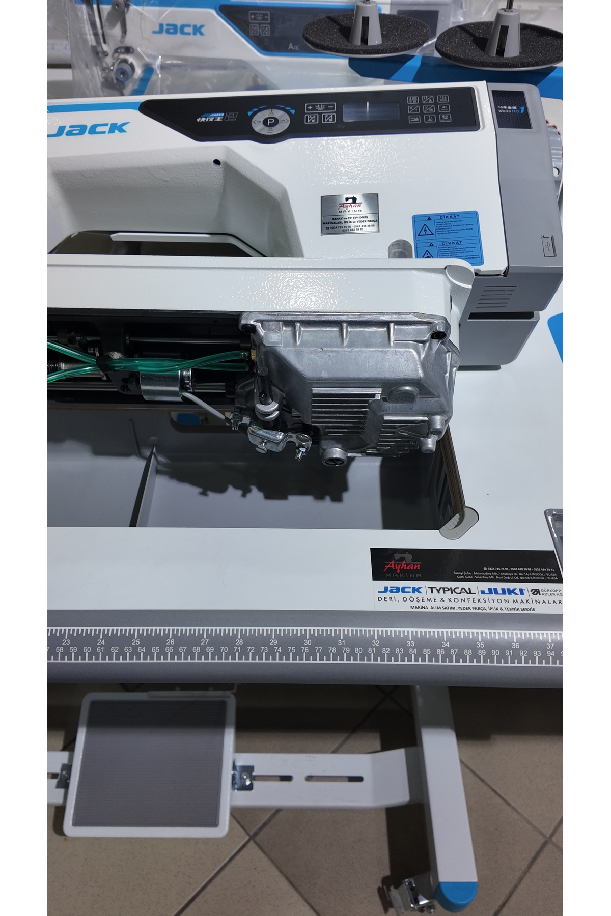 Jack A5E-B AMH5-2.NESİL YAPAY ZEKALI FULL OTOMATİK DÜZ DİKİŞ