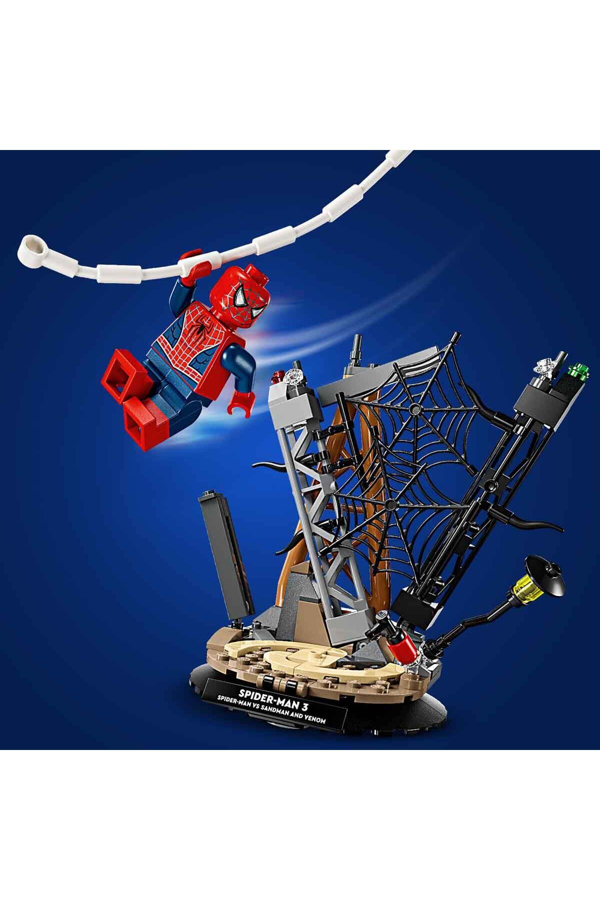 مرد عنکبوتی جنگجوی افسانه‌ای مارول در برابر سندمن ۷۶۳۳۴