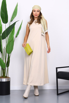 İMAJSTORE TERLETMEYEN %100 PAMUK İÇLİK ELBİSE