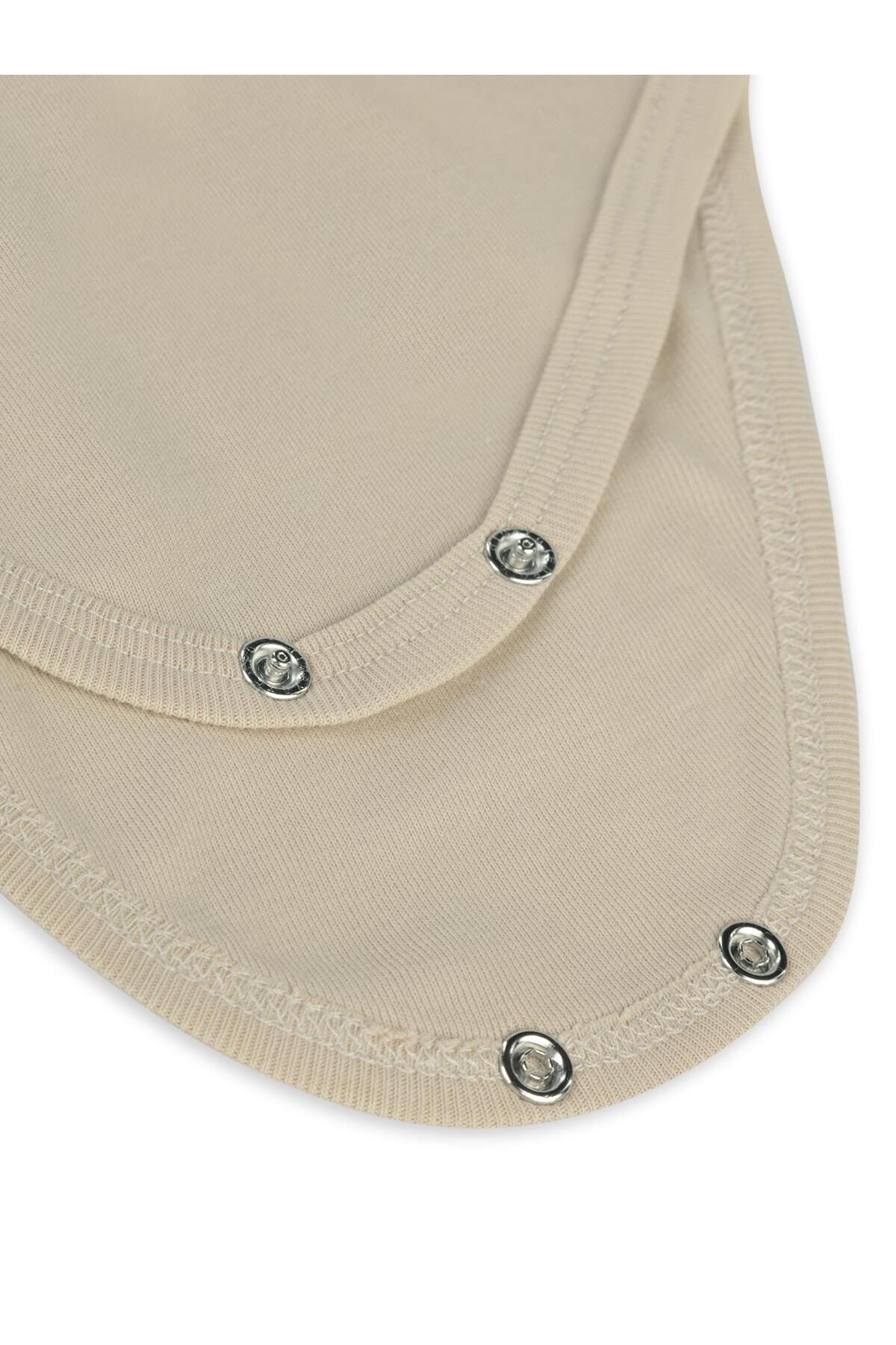 Civil Baby Basıc 3 Lü 0-36 Ay Çıtçıtlı Badi - Kahverengi 18-24 Ay fotoğrafı 6 (önizleme)