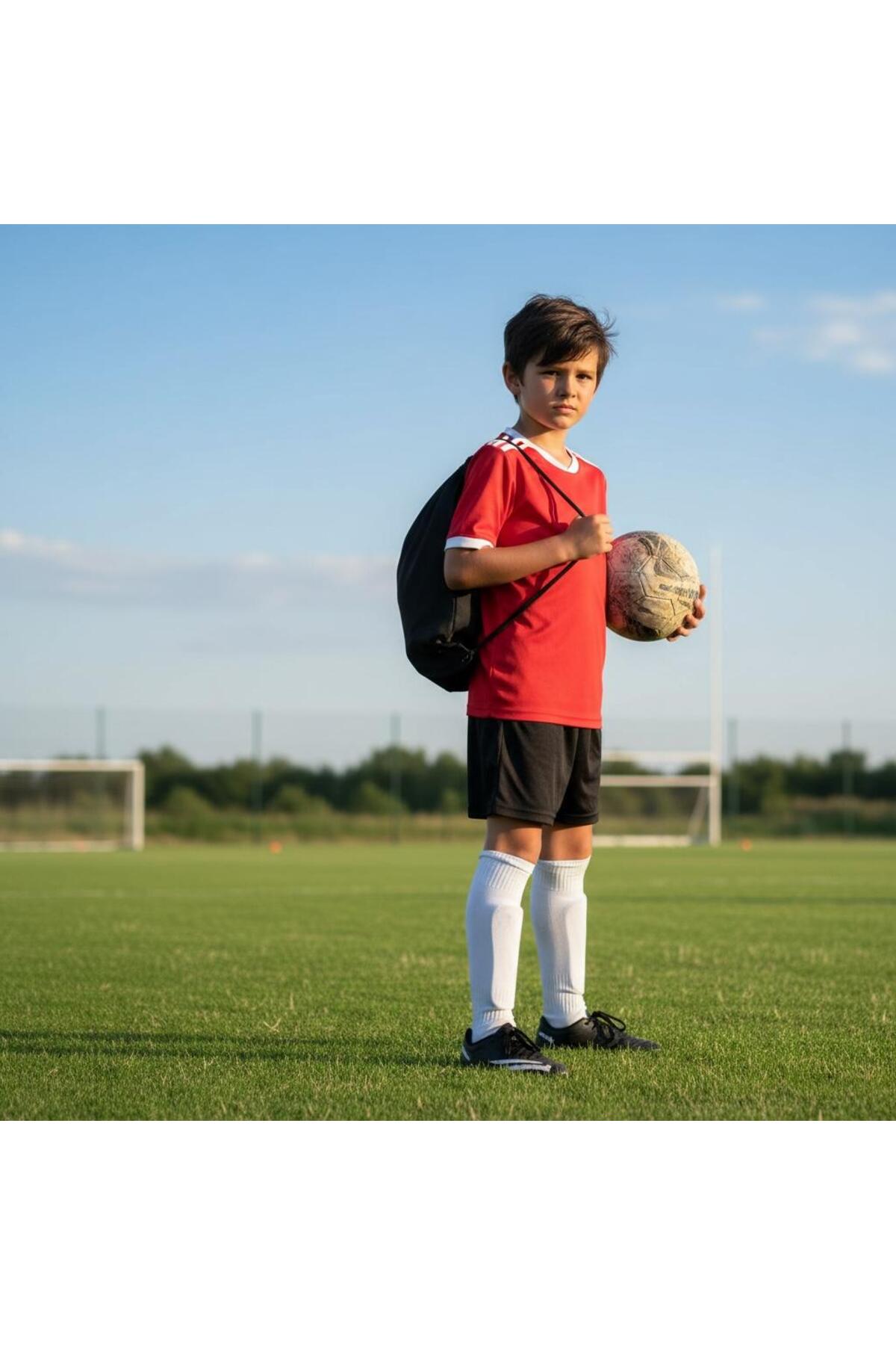 حقيبة ظهر سوداء برباط سحب - حقيبة رياضية خفيفة الو...