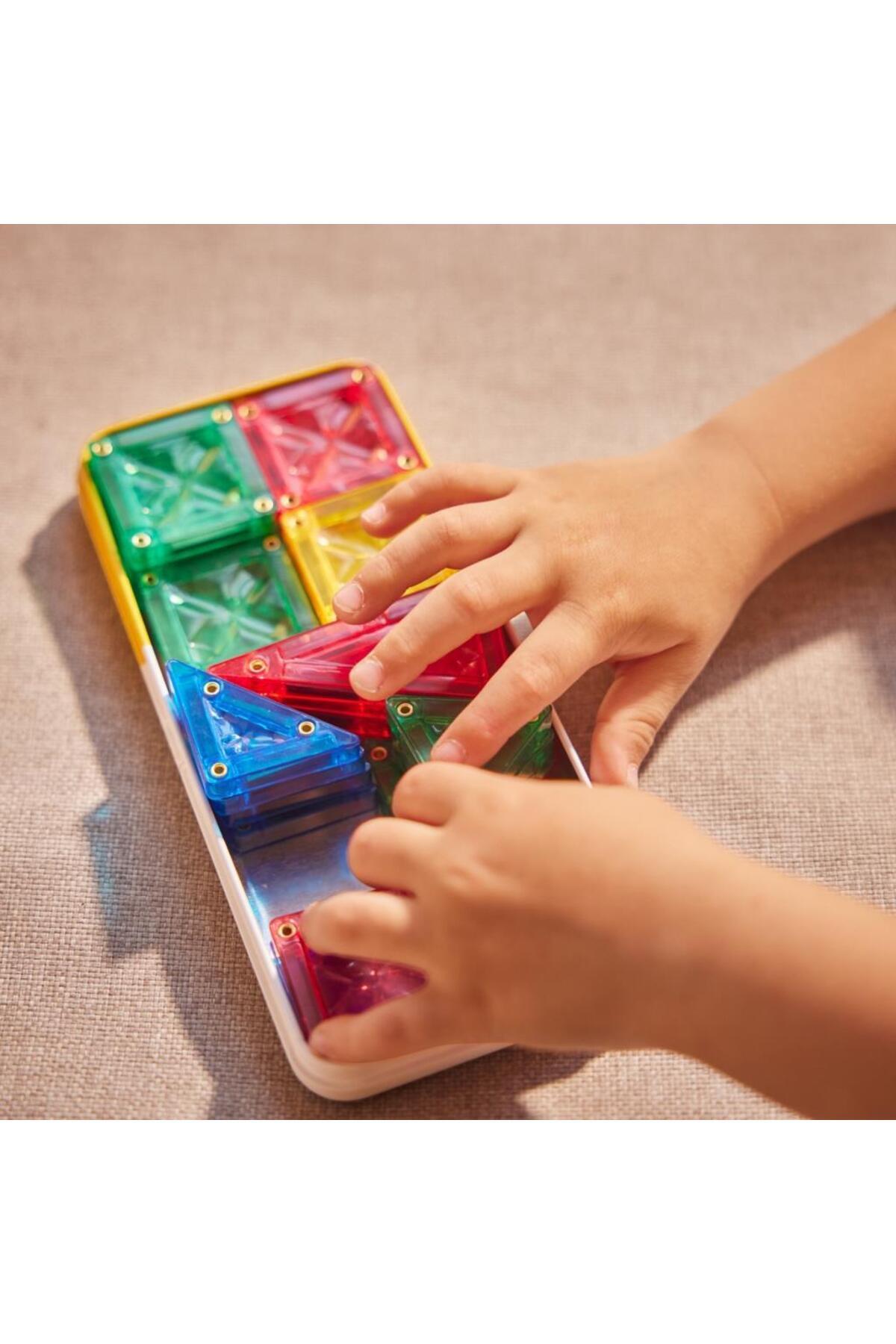 Cleverclixx Mini Tiles Travel Pack Seyahat Seti Manyetik Bloklar