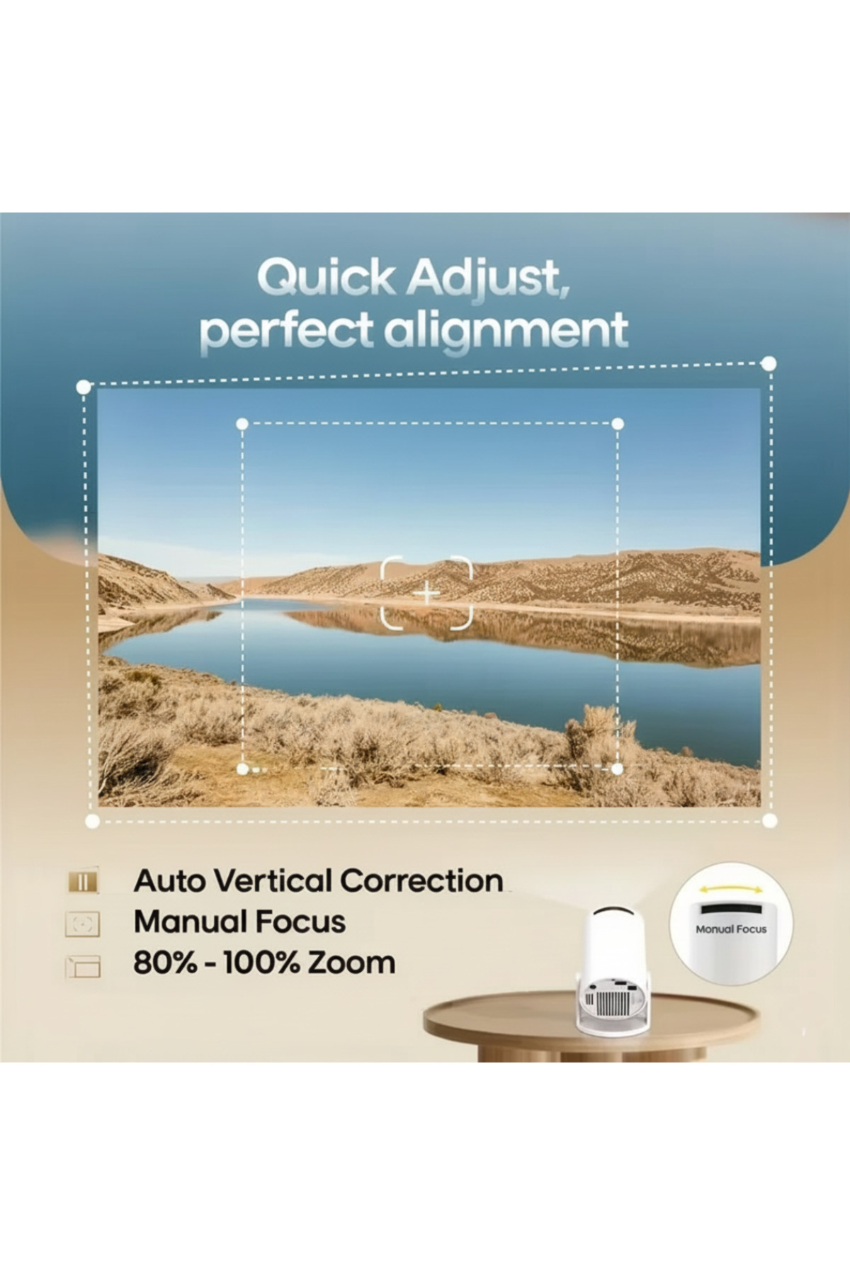 جهاز عرض الوسائط المتعددة للمسرح المنزلي LED Hy300...