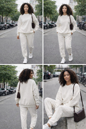 Ciao Büyük beden eşofman takımı 3 iplik