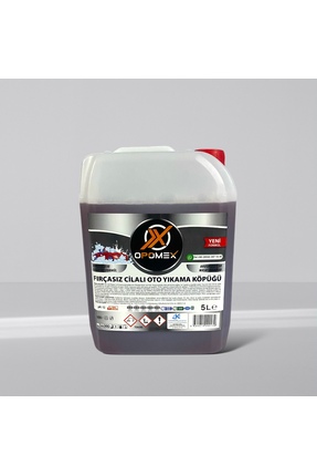 opomex Ultra Fırçasız Cilalı Oto Yıkama Şampuanı 5 kg