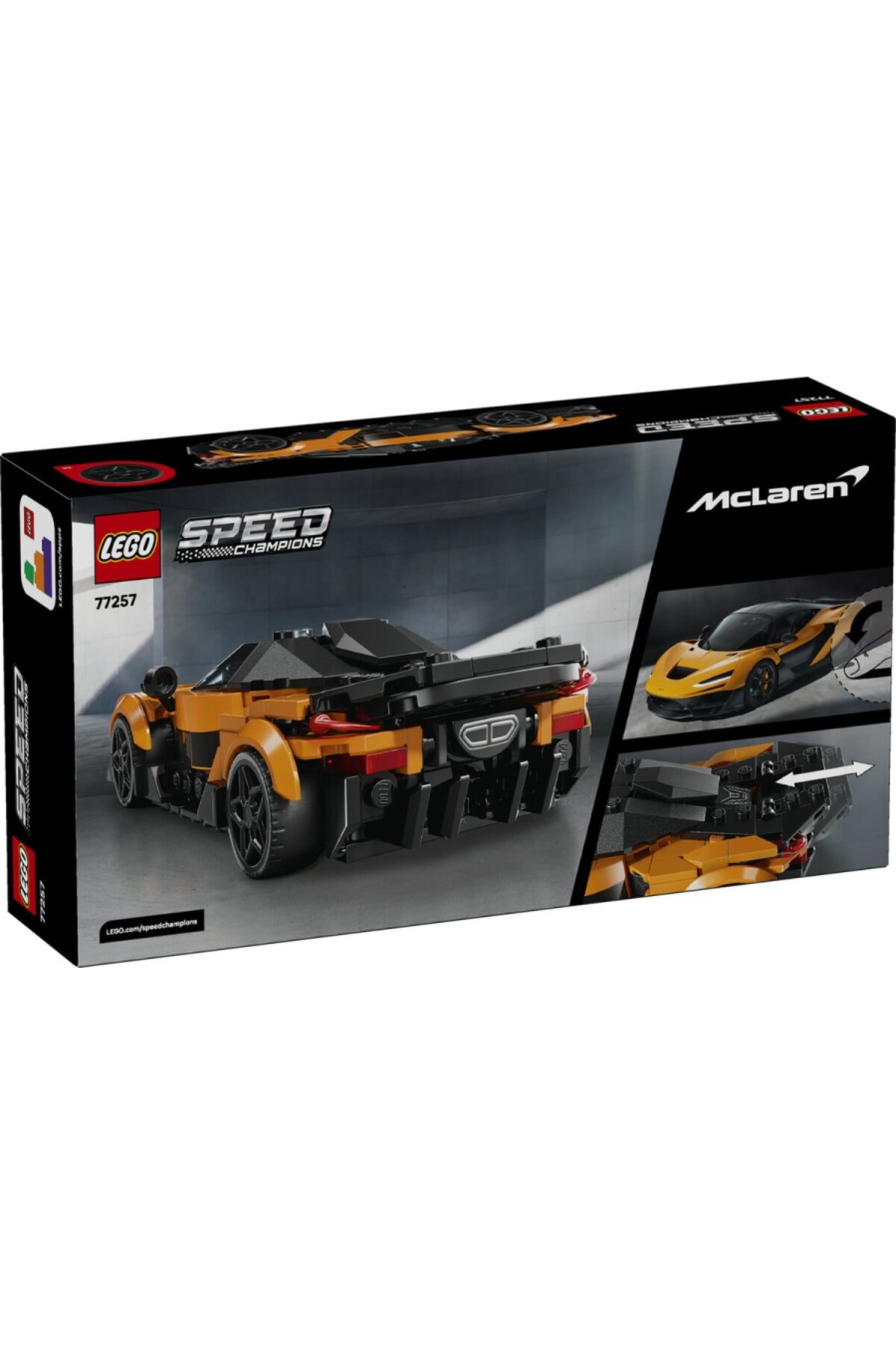 ® اسپید چمپیونز مکلارن W1 سوپراسپورت واقعی ۷۷۲۵۷ – مجموعه ساختنی اسباببازی ۹+ (۲۸۷ قطعه)