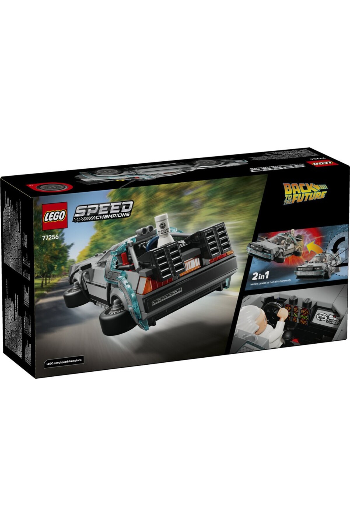 ® تایم ماشین ۷۷۲۵۶ از اسپید چمپیونز بازگشت به آینده – مجموعه ساختنی اسباب‌بازی ۹+ (۳۵۷ قطعه)