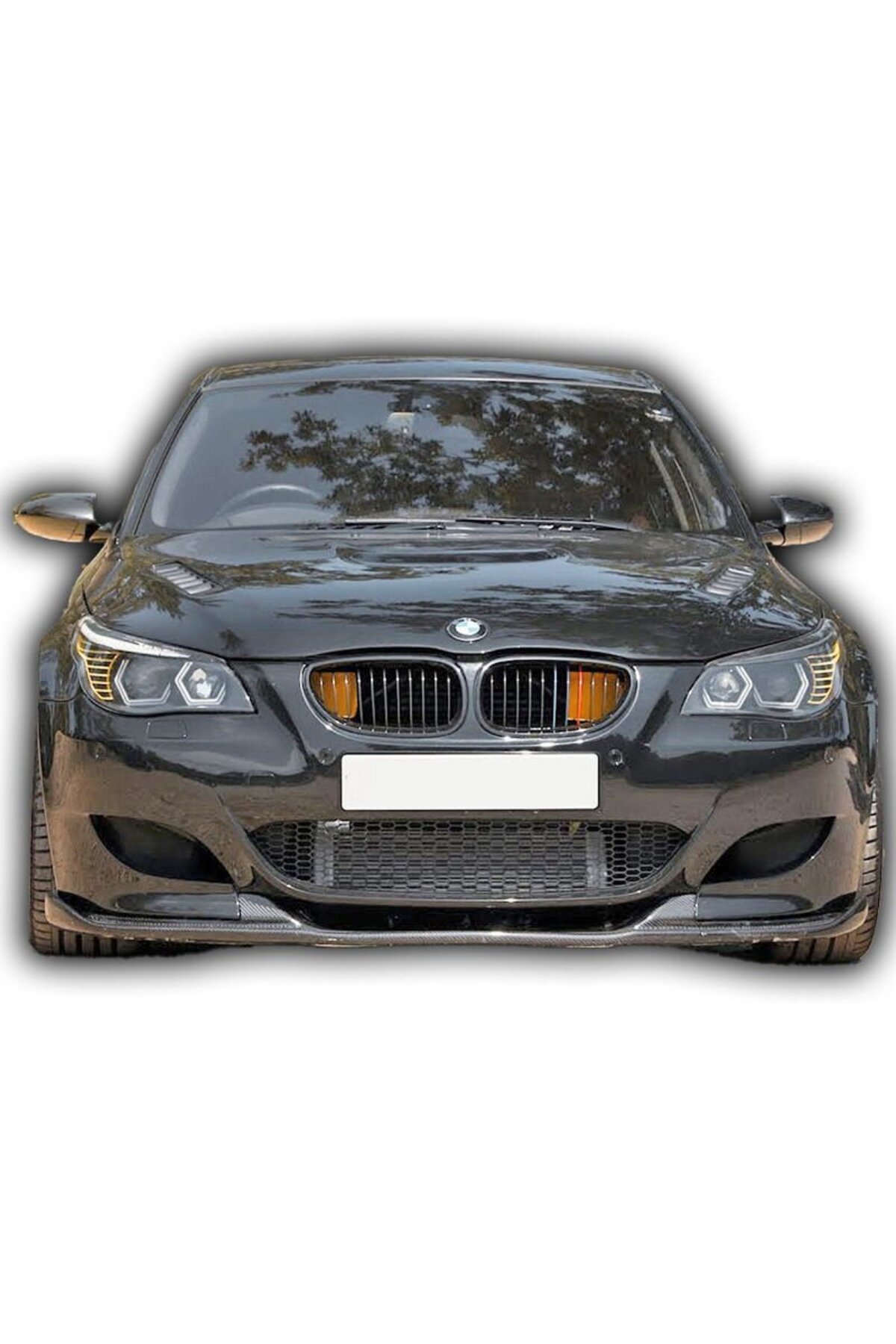 Bmw E60 uyumlu M5 Ön Lip (plastik) Boyasiz