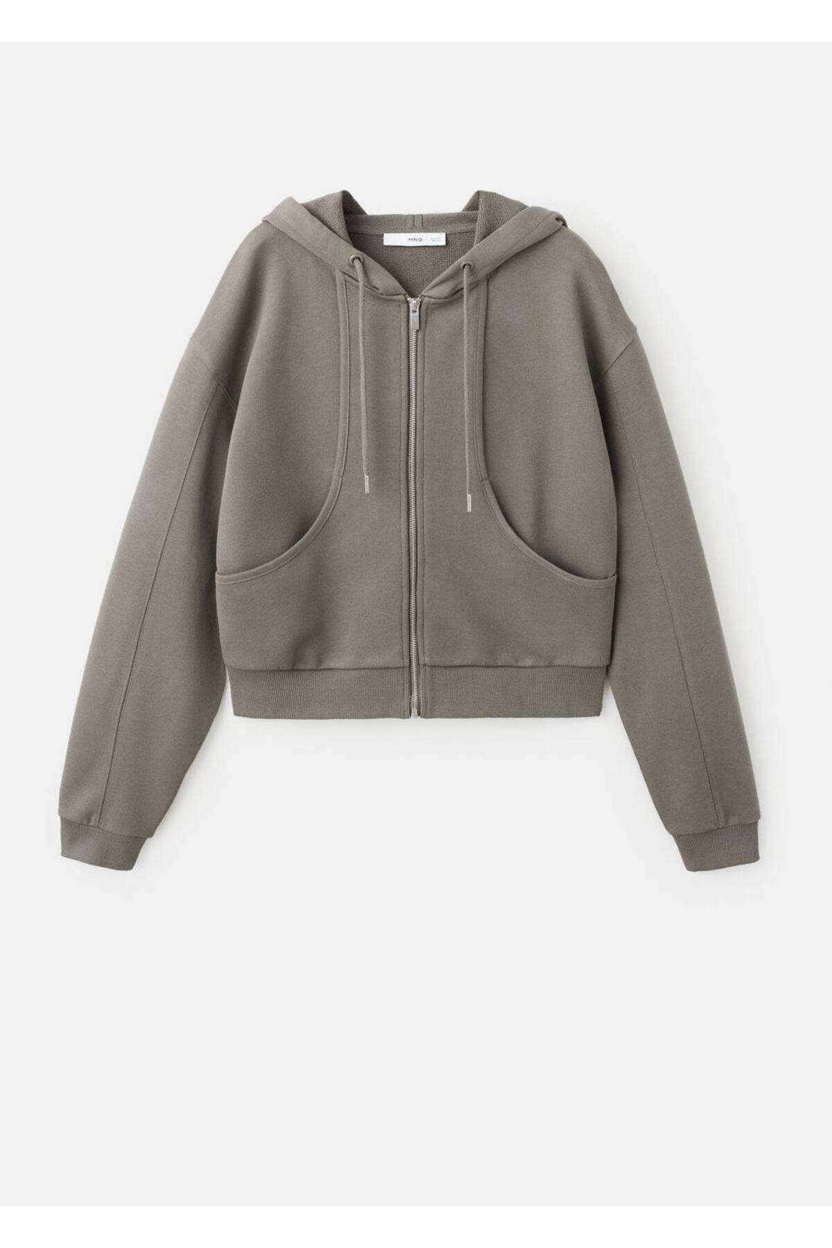 MANGO  Kapüşonlu sweatshirt - Görsel 3