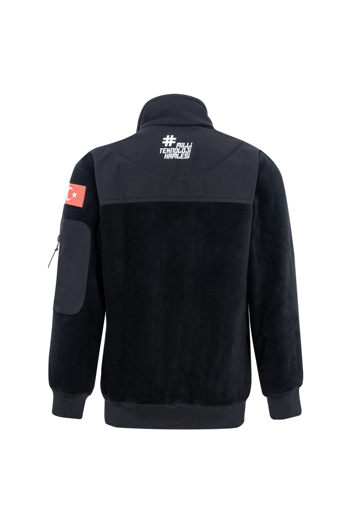 TEKNOFEST  YETİŞKİN SİYAH POLAR - Görsel 2