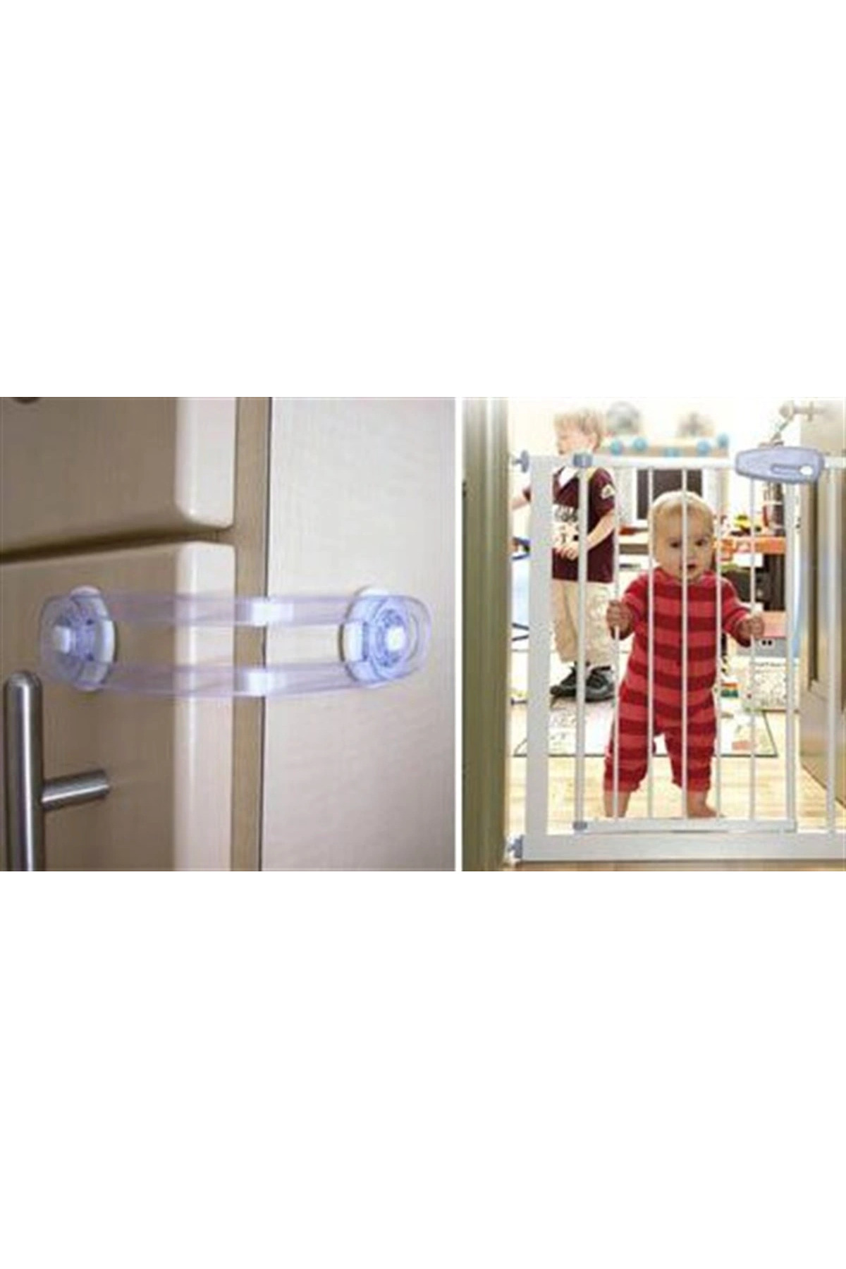 shopwave KRM Bebek ve Çocuklar İçin Dolap Çekmece Emniyet Güvenlik Kilidi (5047) KRM fotoğrafı 2 (önizleme)