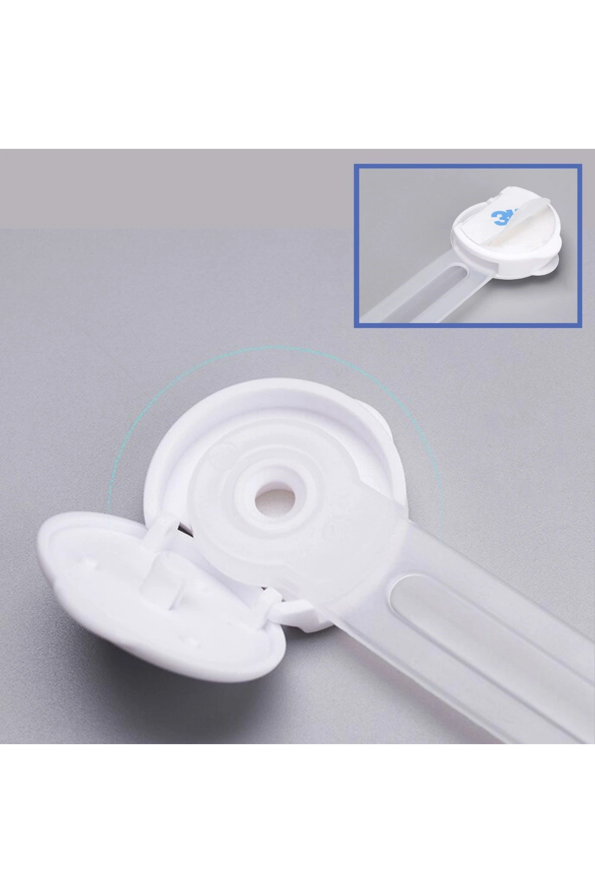 shopwave KRM Bebek ve Çocuklar İçin Dolap Çekmece Emniyet Güvenlik Kilidi (5047) KRM fotoğrafı 4 (önizleme)