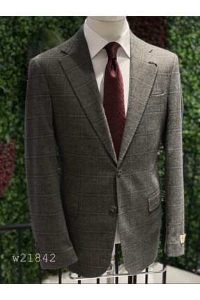 Levent Serez EKOSE DESENLİ (4 DROP) CEKET