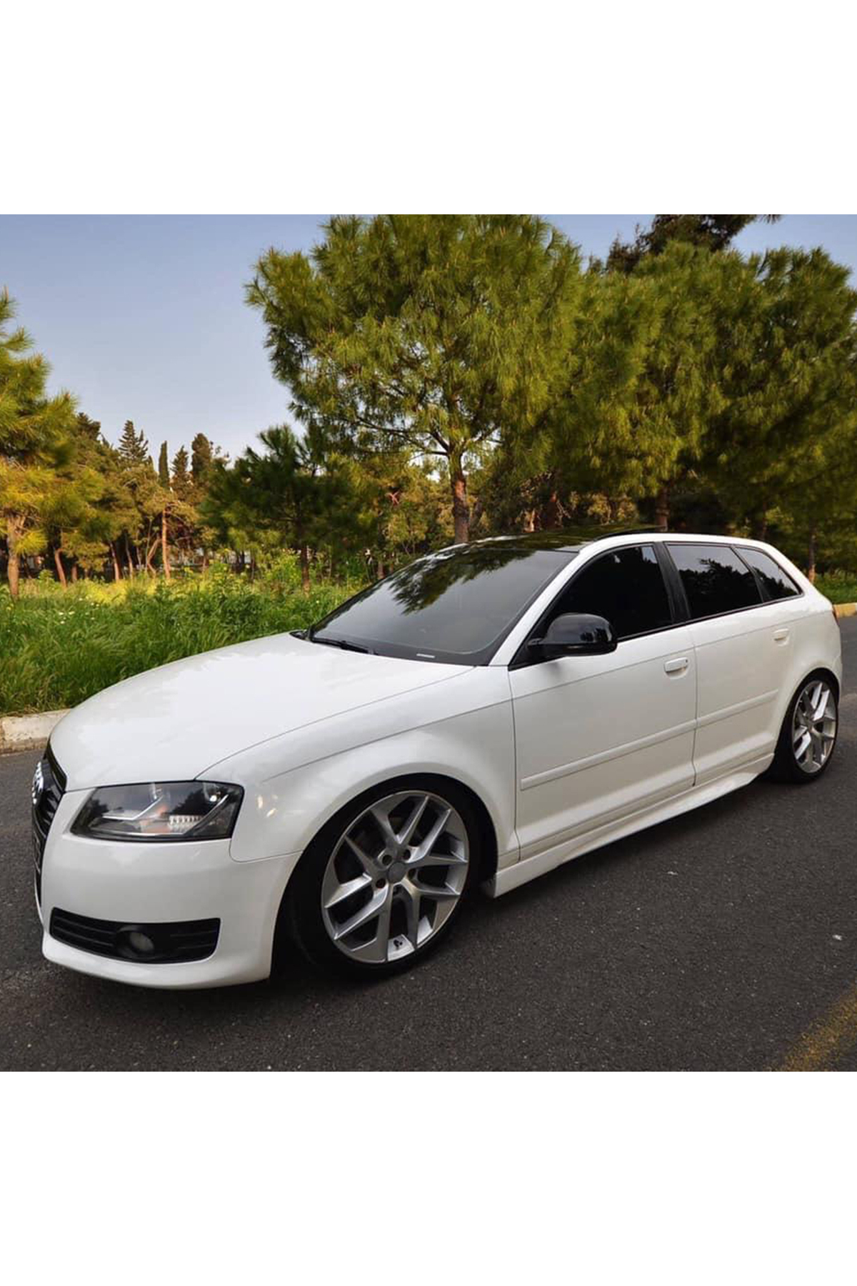 Audi A3 2006 - 2012 Yan Marşpiyel Takımı Boyasız (plastik)