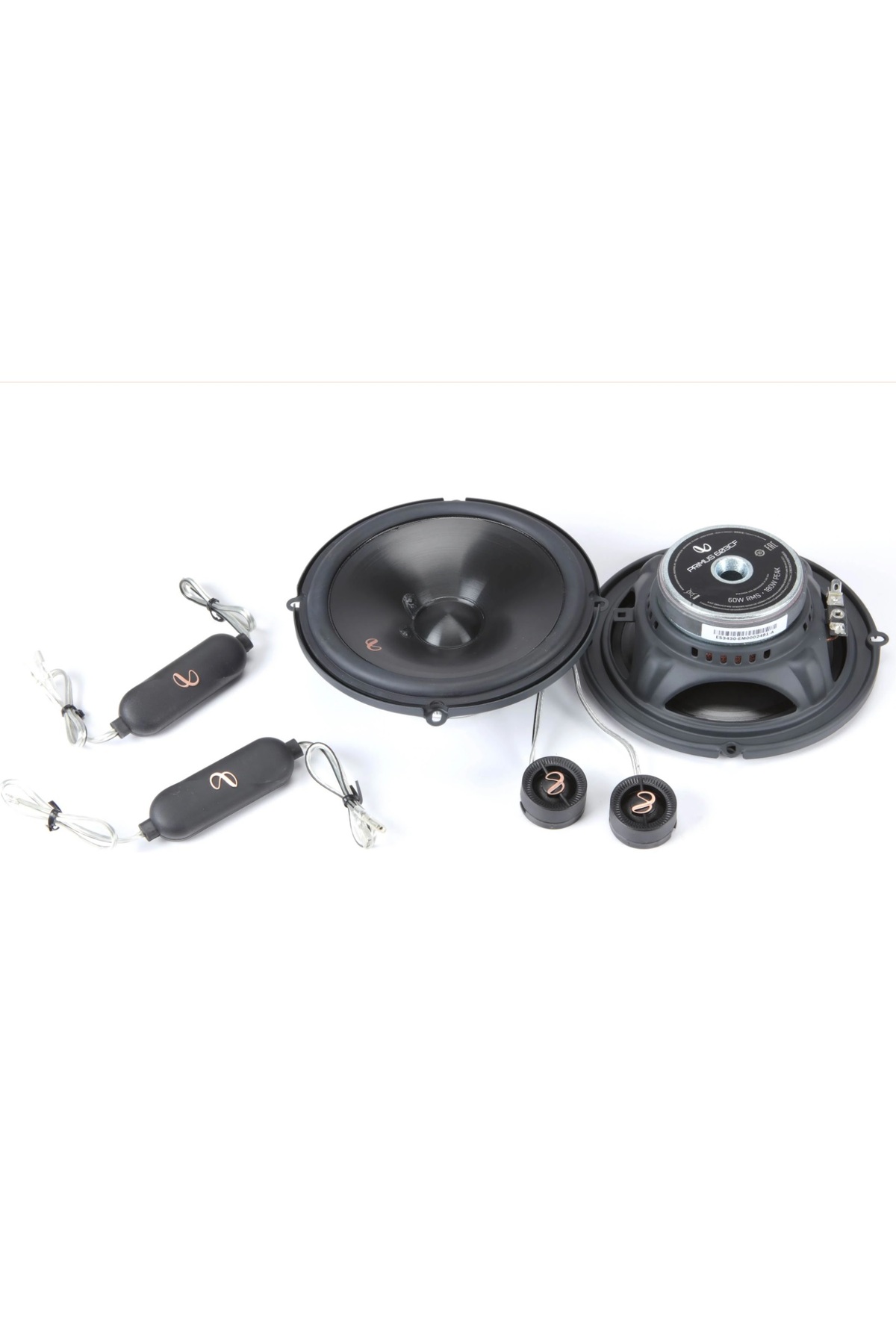 Infinity Primus 603CF 16 Cm 180 Watt Yarı Aktif Oto Mid Tiz Takımı
