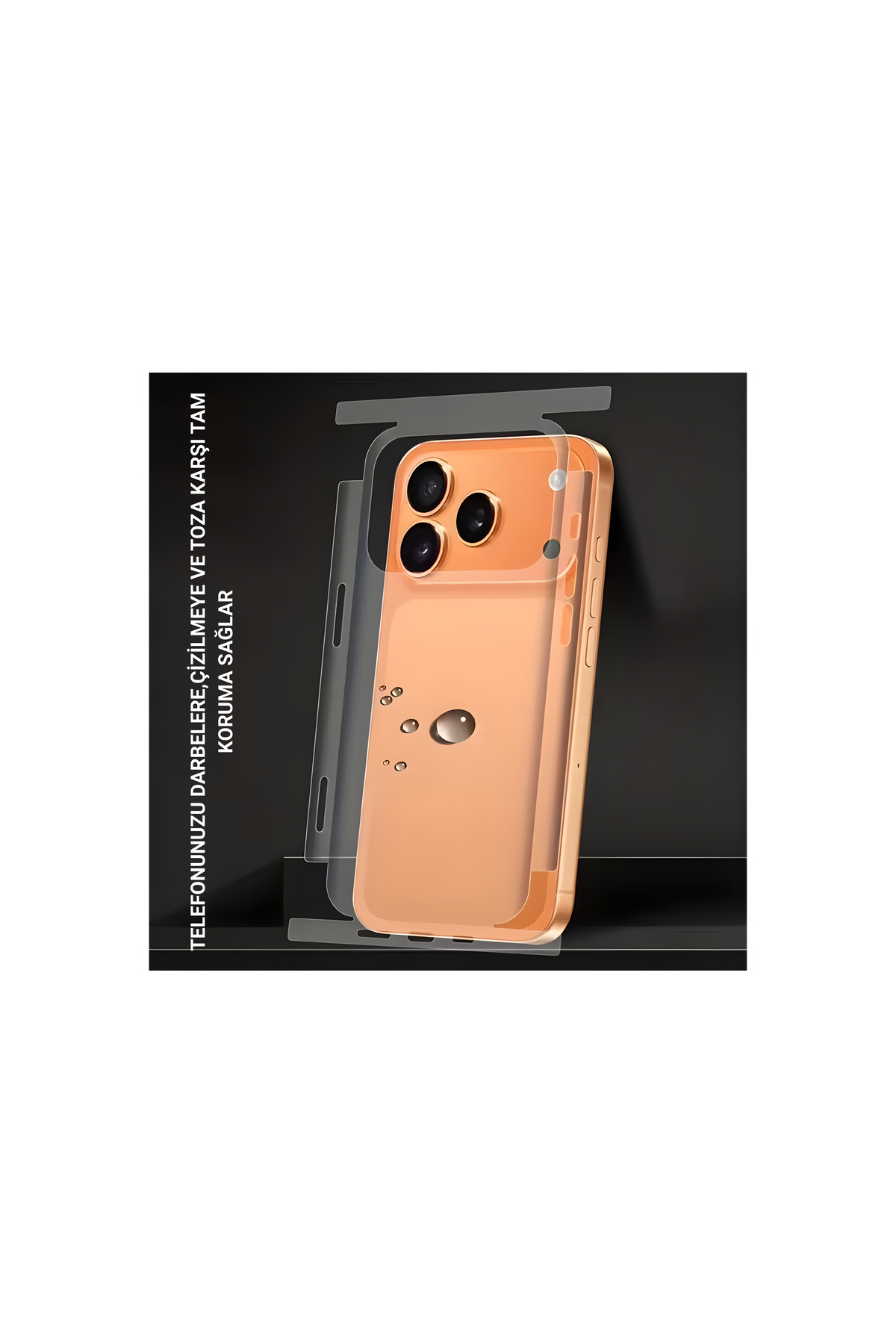 iPhoneアクセサリー iPhone 13 pro max Kaplama Sepeti iPhone 13 Pro Max Arka ve Yan Şeffaf Tpu Çizik