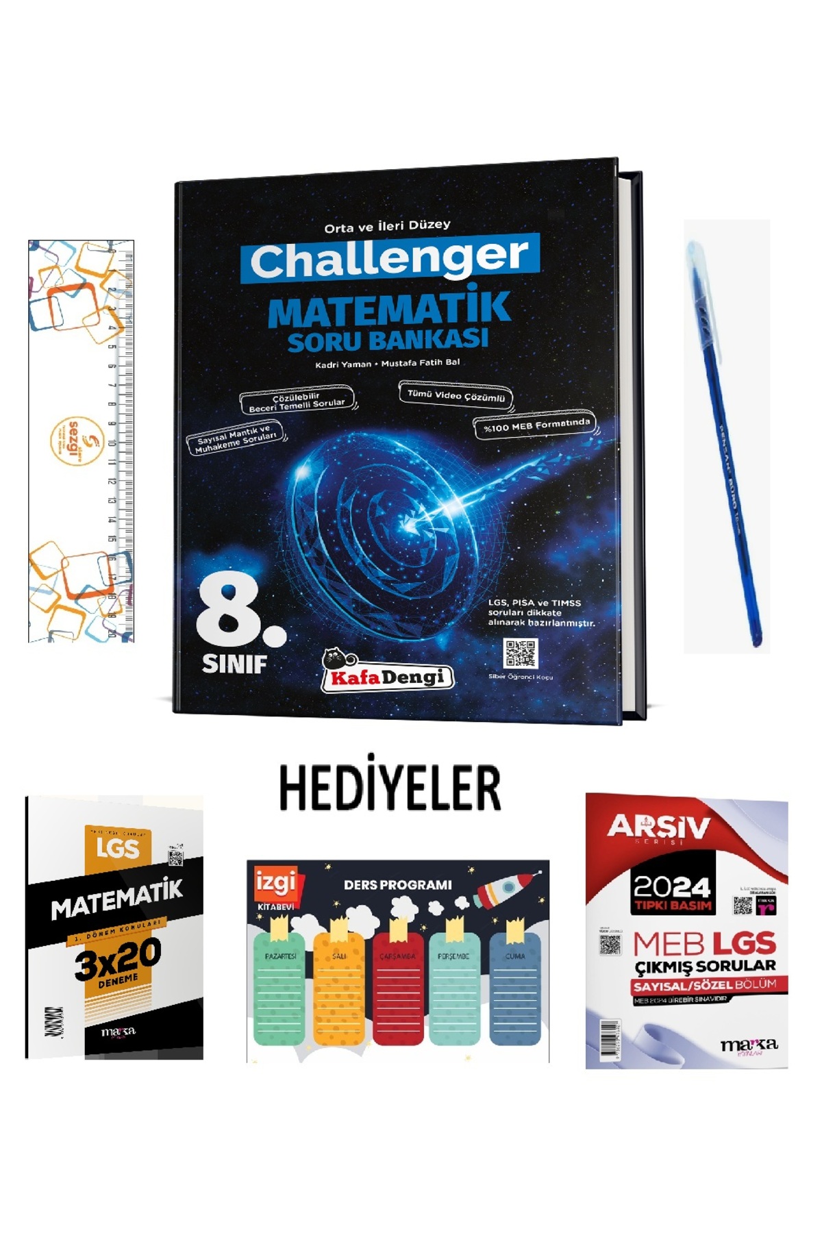Kafa Dengi Yayınları Kafadengi 8. Sınıf Lgs Matematik Challenger
