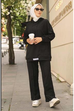 EMIRAMODA Önü Etiketli İki İplik Tesettür Takım