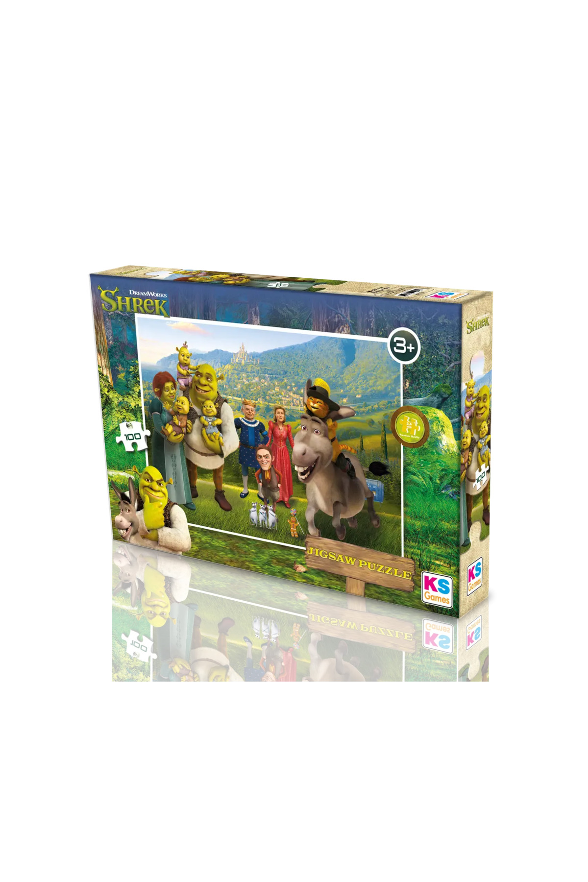 Budi 100 Parça Puzzle: Shrek