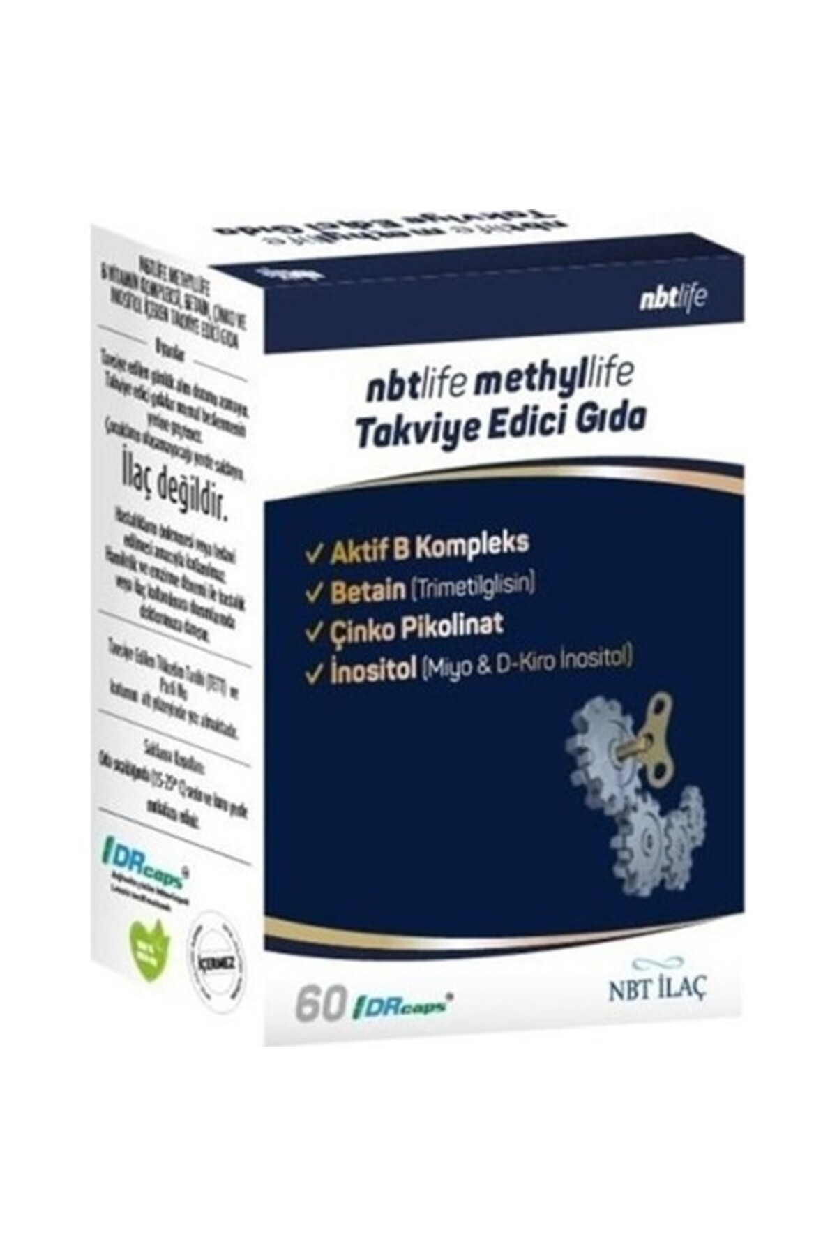 Life Methyllife B Vitamin Kompleksi 60 Kapsül